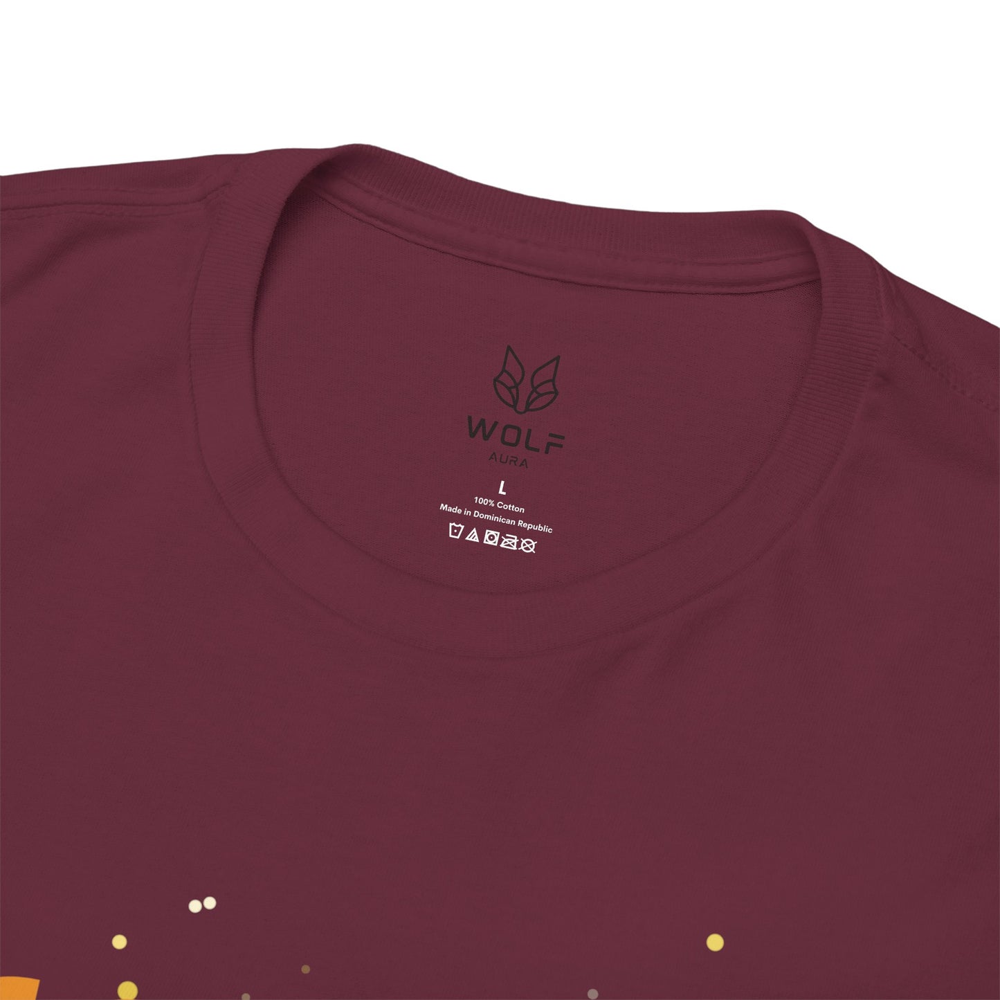Fearless Tiger Unisex Tee – Inspirational Heavy Cotton T-Shirt - Wolf Aura Co