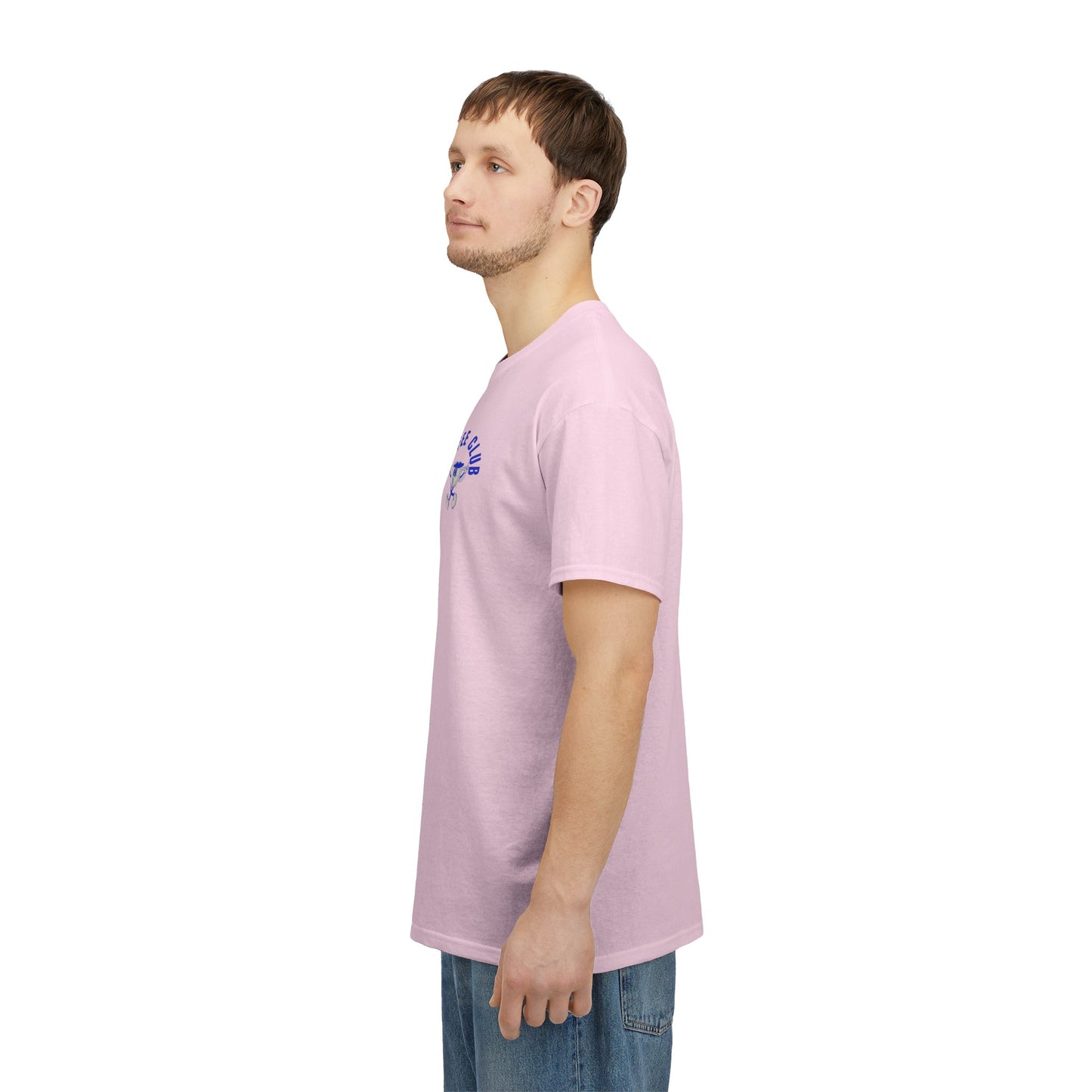 Coffee Club Cotton T-Shirt – Casual Graphic Tee, Coffee Lover Gift, Everyday Comfort - Wolf Aura Co