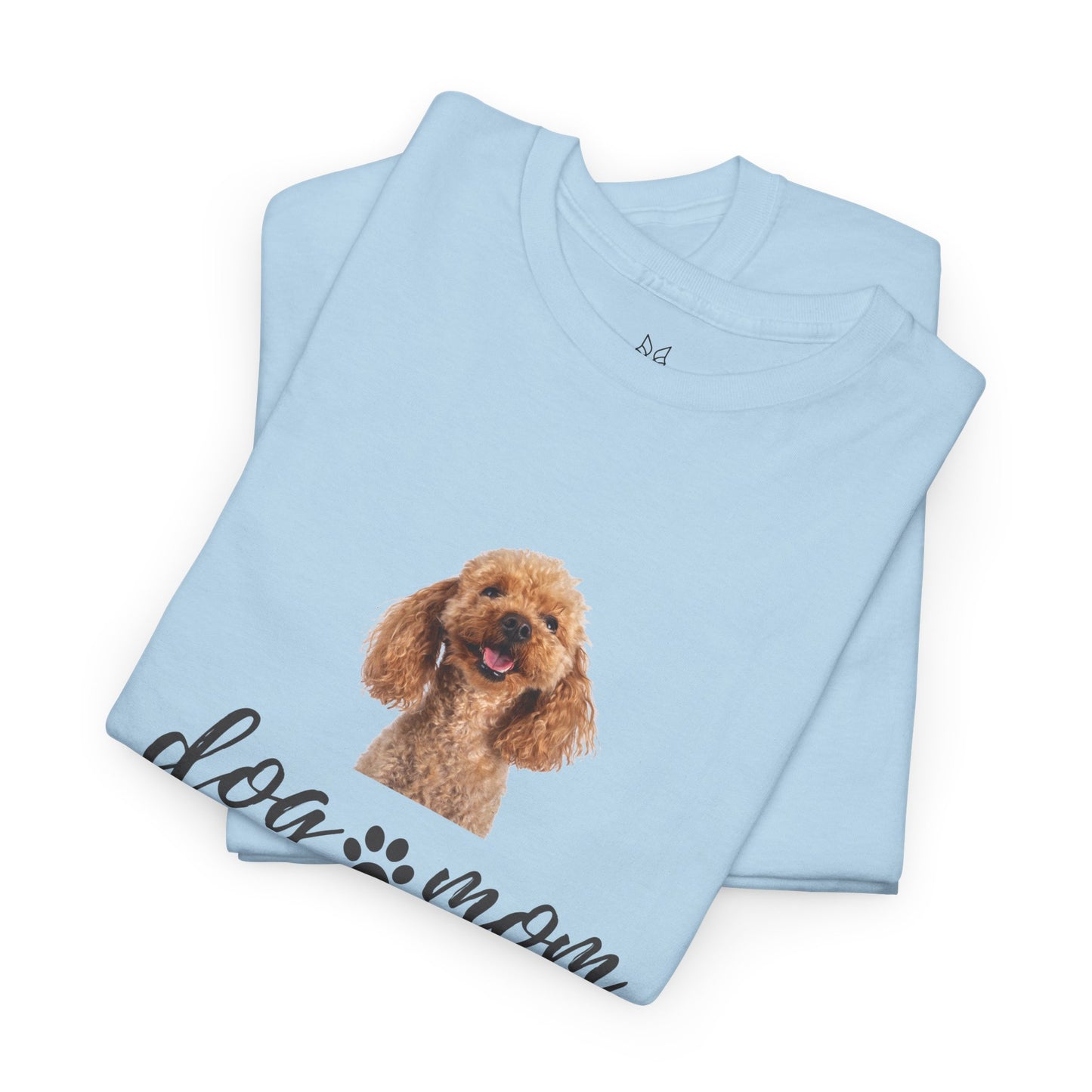 Dog Print Cotton T-Shirt – Cute Casual Tee for Dog Moms | Gift for Dog Lovers, Everyday Comfort, Pet Parent Apparel - Wolf Aura Co