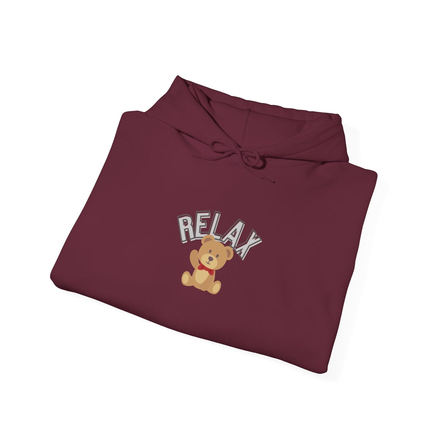Teddy Bear Graphic Hoodie – Relaxation Sweatshirt for Men & Women - Wolf Aura Co