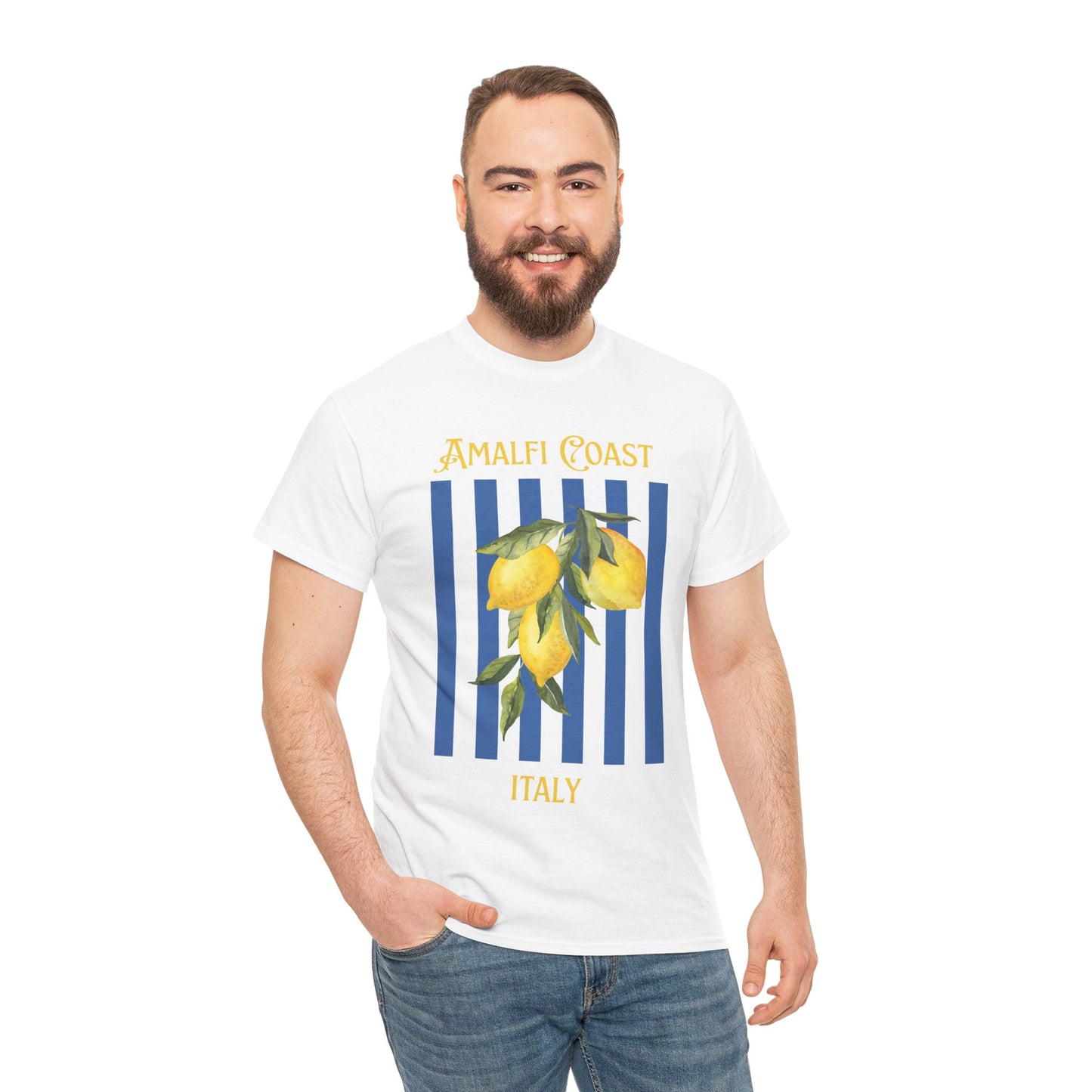 Amalfi Coast Print Tee