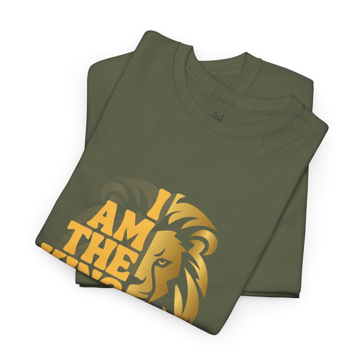 Lion Print Cotton T-Shirt – Fierce Graphic Tee, Casual Everyday Wear, Animal Lover Gift - Wolf Aura Co