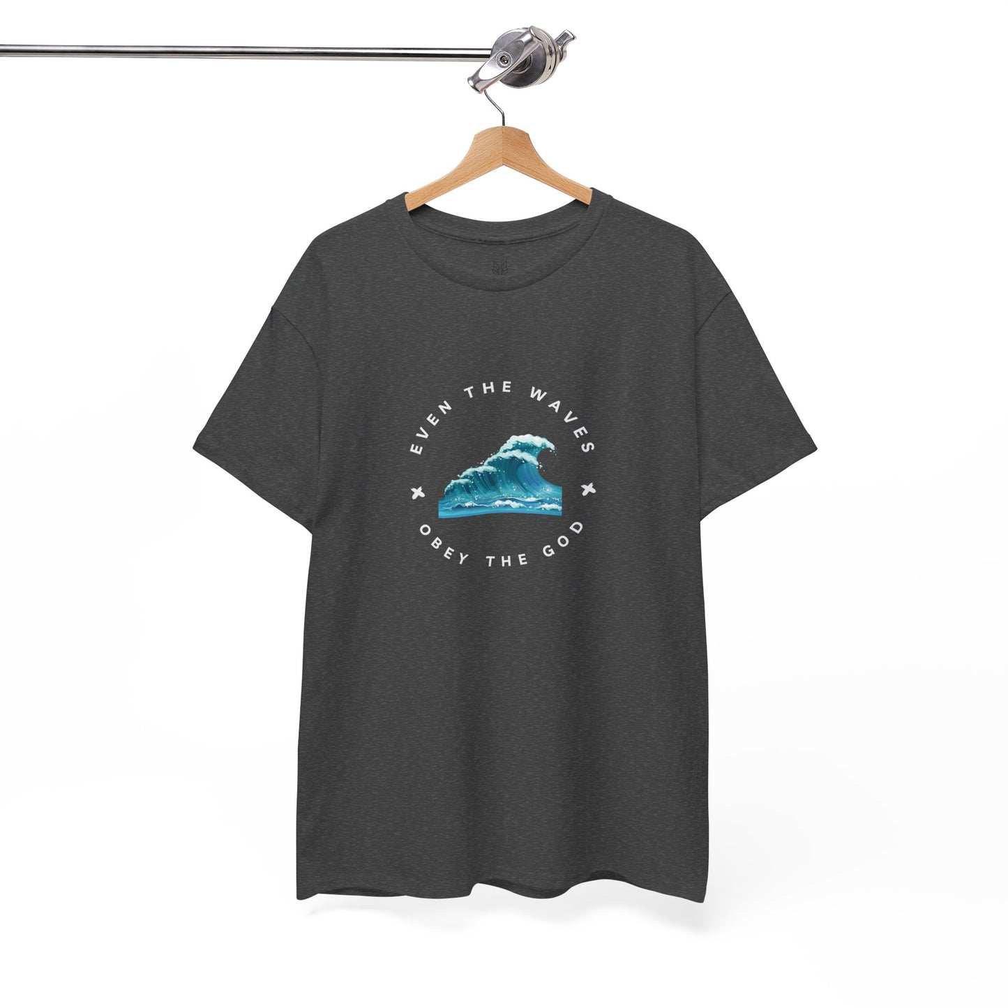 Wave Unisex Tee – Casual Cotton T-Shirt for Everyday Comfort - Wolf Aura Co
