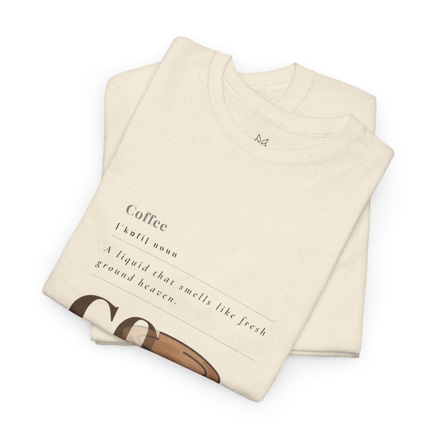 Fresh Brew Vibes Cotton T-Shirt – Casual Coffee Lovers Graphic Tee, Everyday Comfort, Barista Gift - Wolf Aura Co