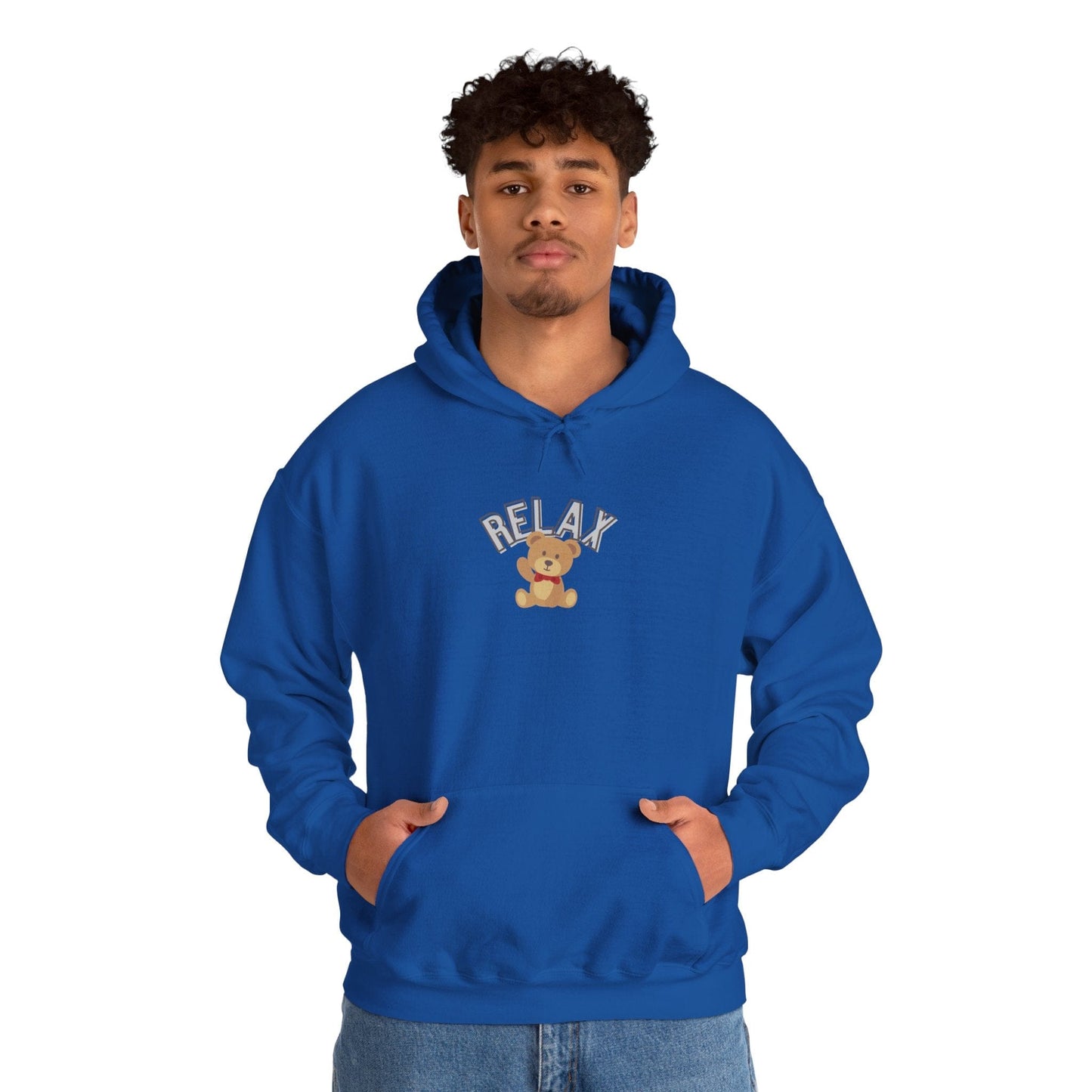 Teddy Bear Graphic Hoodie – Relaxation Sweatshirt for Men & Women - Wolf Aura Co