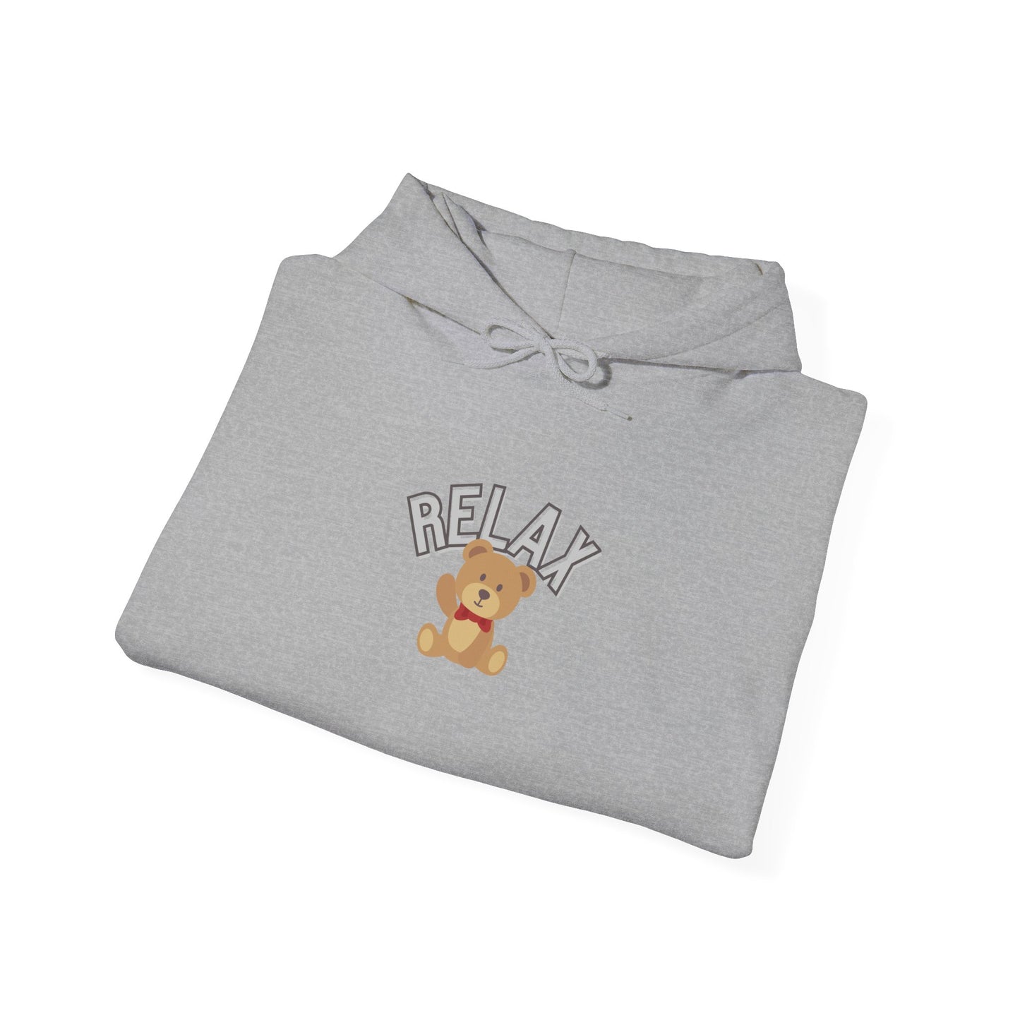 Teddy Bear Graphic Hoodie – Relaxation Sweatshirt for Men & Women - Wolf Aura Co