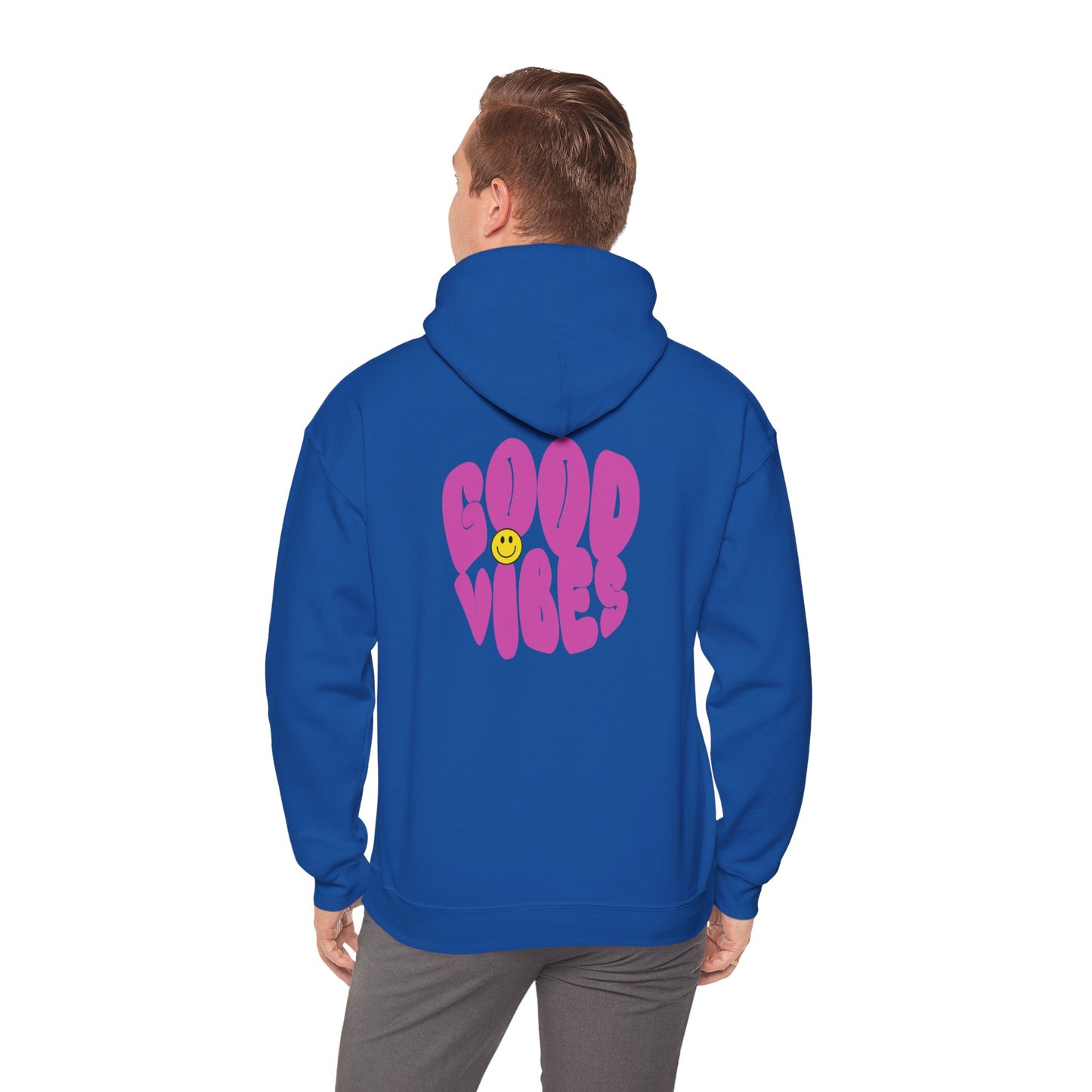 Good Vibes Unisex Hoodie - Cozy Sweatshirt, Casual Wear, Perfect Gift, Everyday Comfort, Trendy Fashion - Wolf Aura Co