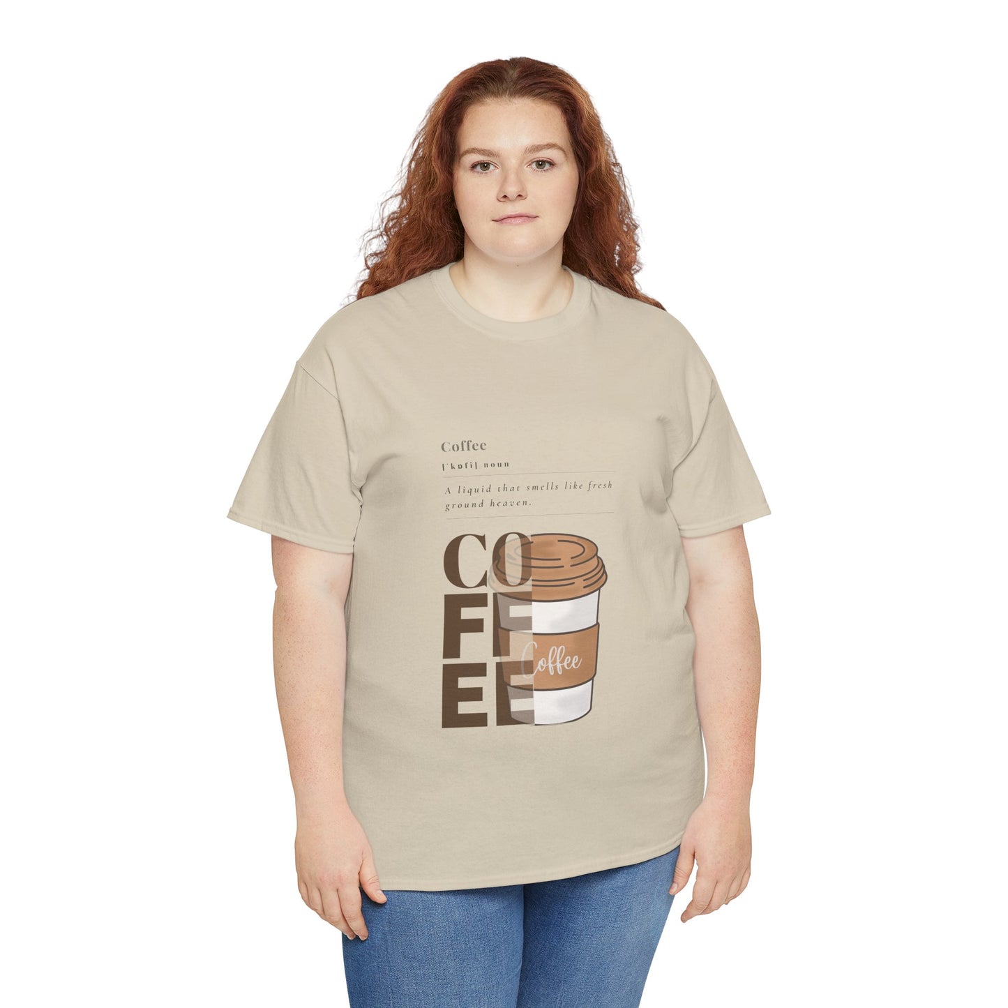 Fresh Brew Vibes Cotton T-Shirt – Casual Coffee Lovers Graphic Tee, Everyday Comfort, Barista Gift - Wolf Aura Co
