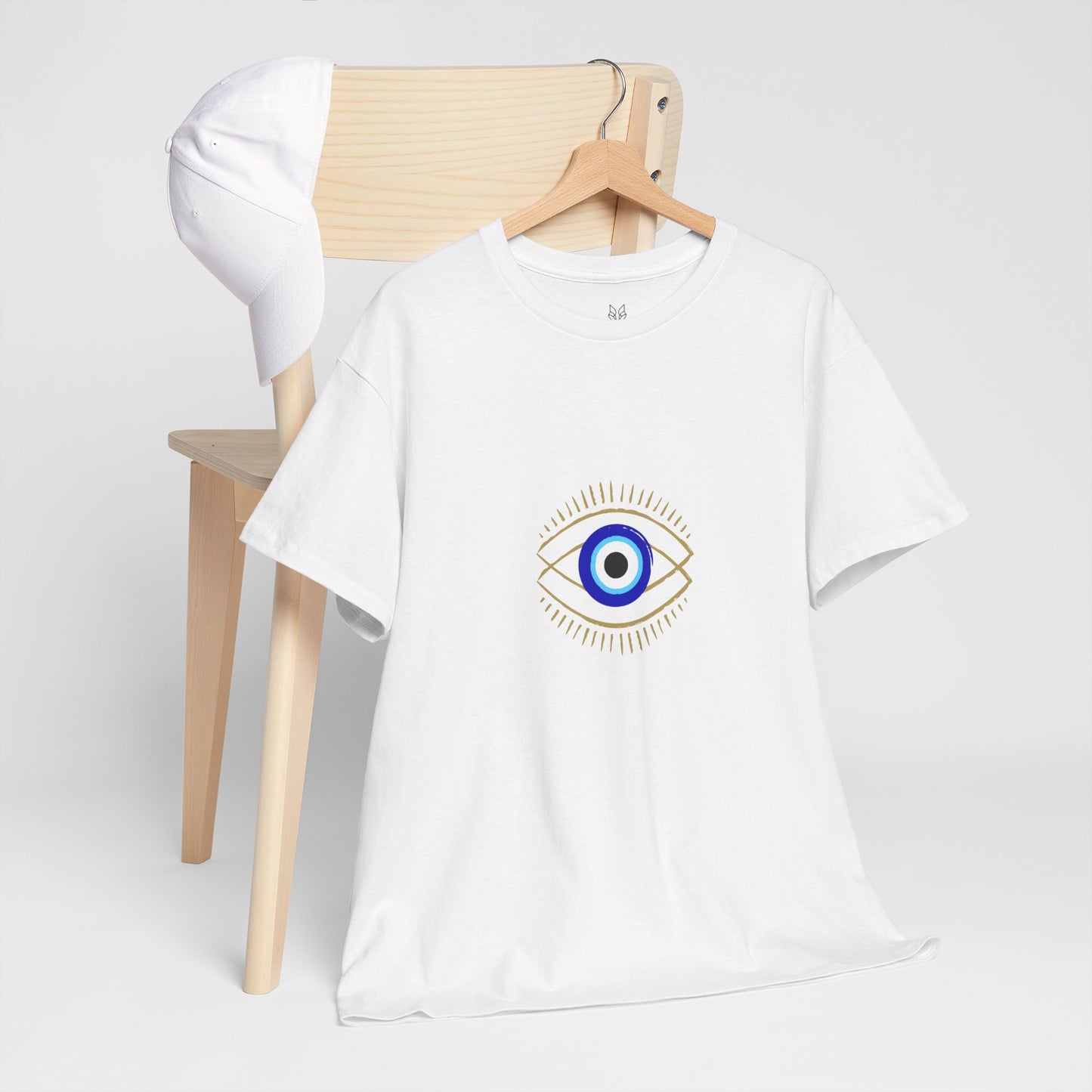 Casual Evil Eye Graphic Tee