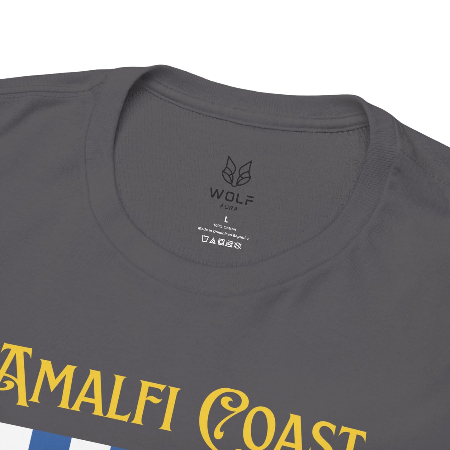 Unisex Amalfi Coast T-Shirt – Casual Coastal Graphic Tee - Wolf Aura Co