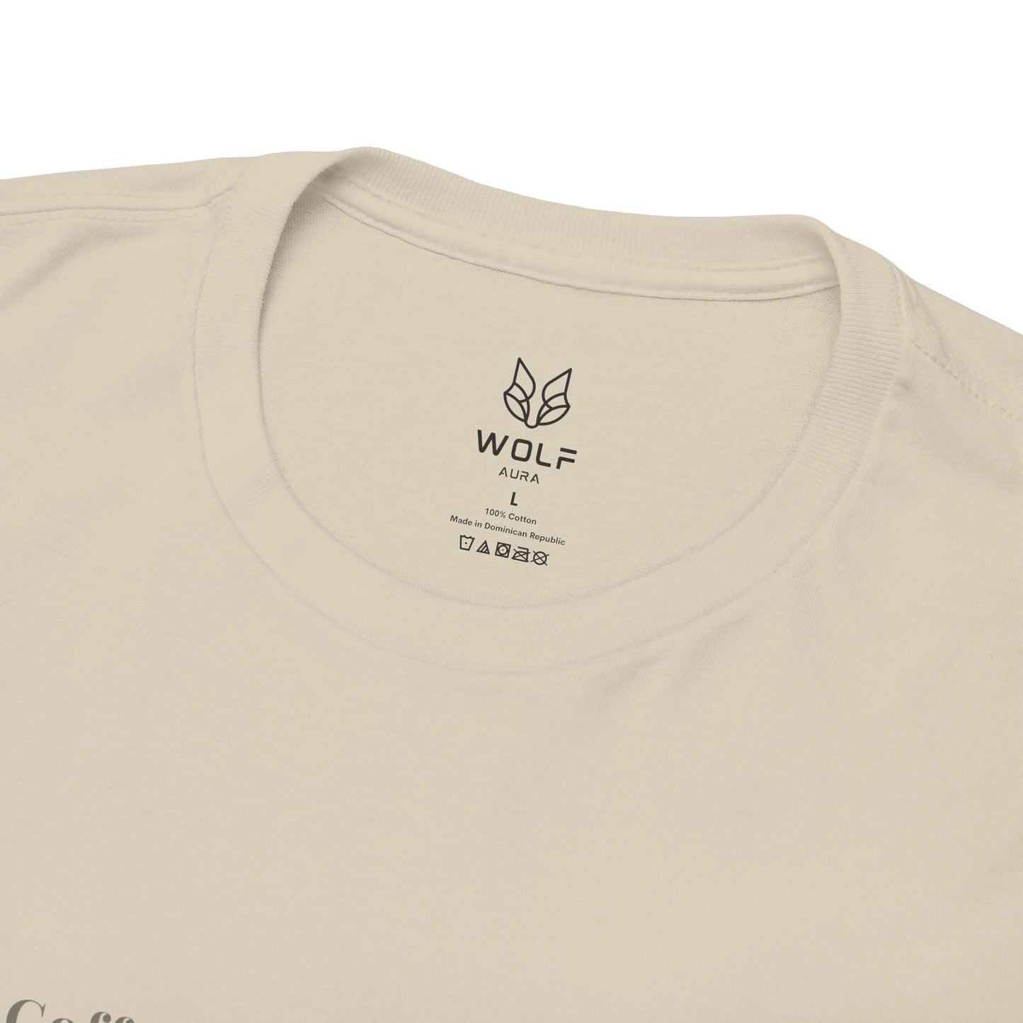 Fresh Brew Vibes Cotton T-Shirt – Casual Coffee Lovers Graphic Tee, Everyday Comfort, Barista Gift - Wolf Aura Co
