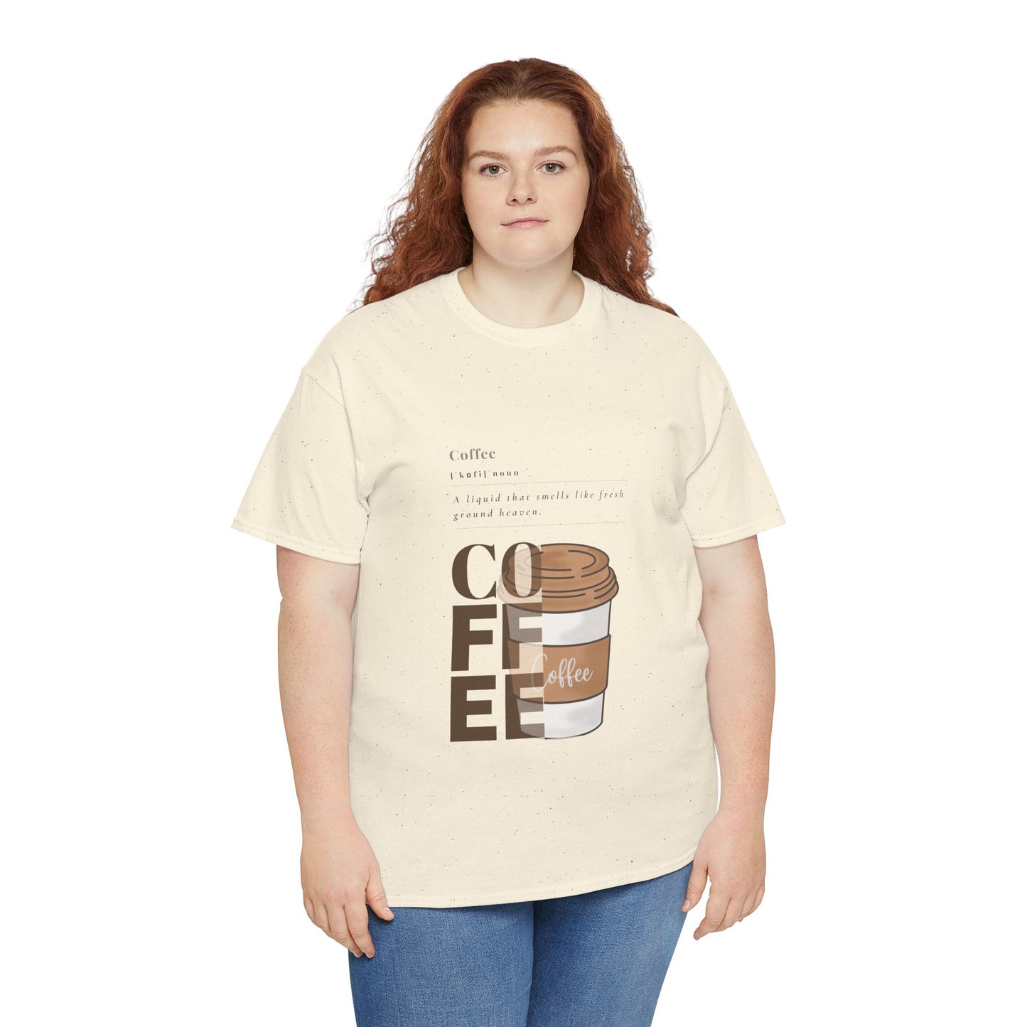 Fresh Brew Vibes Cotton T-Shirt – Casual Coffee Lovers Graphic Tee, Everyday Comfort, Barista Gift - Wolf Aura Co