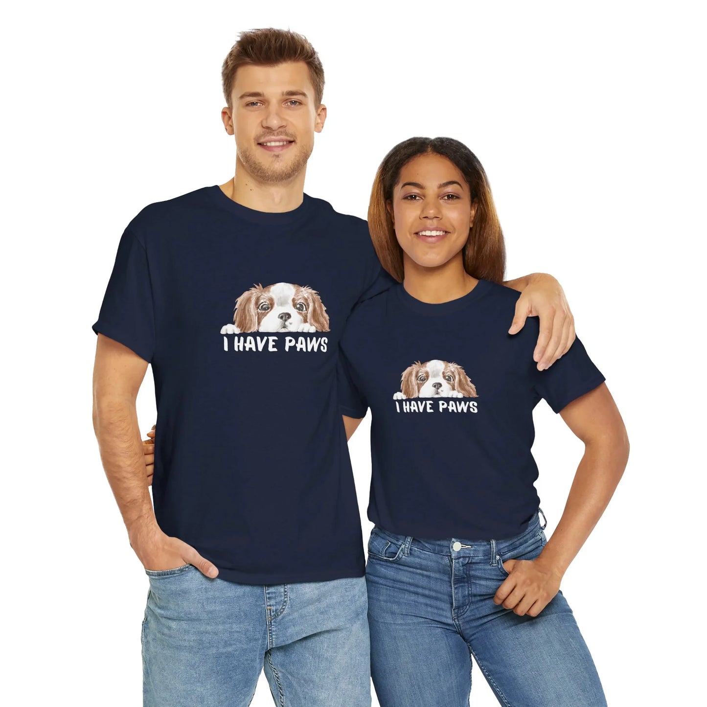 Dog Lover's Unisex Tee - I Have Paws - Wolf Aura Co