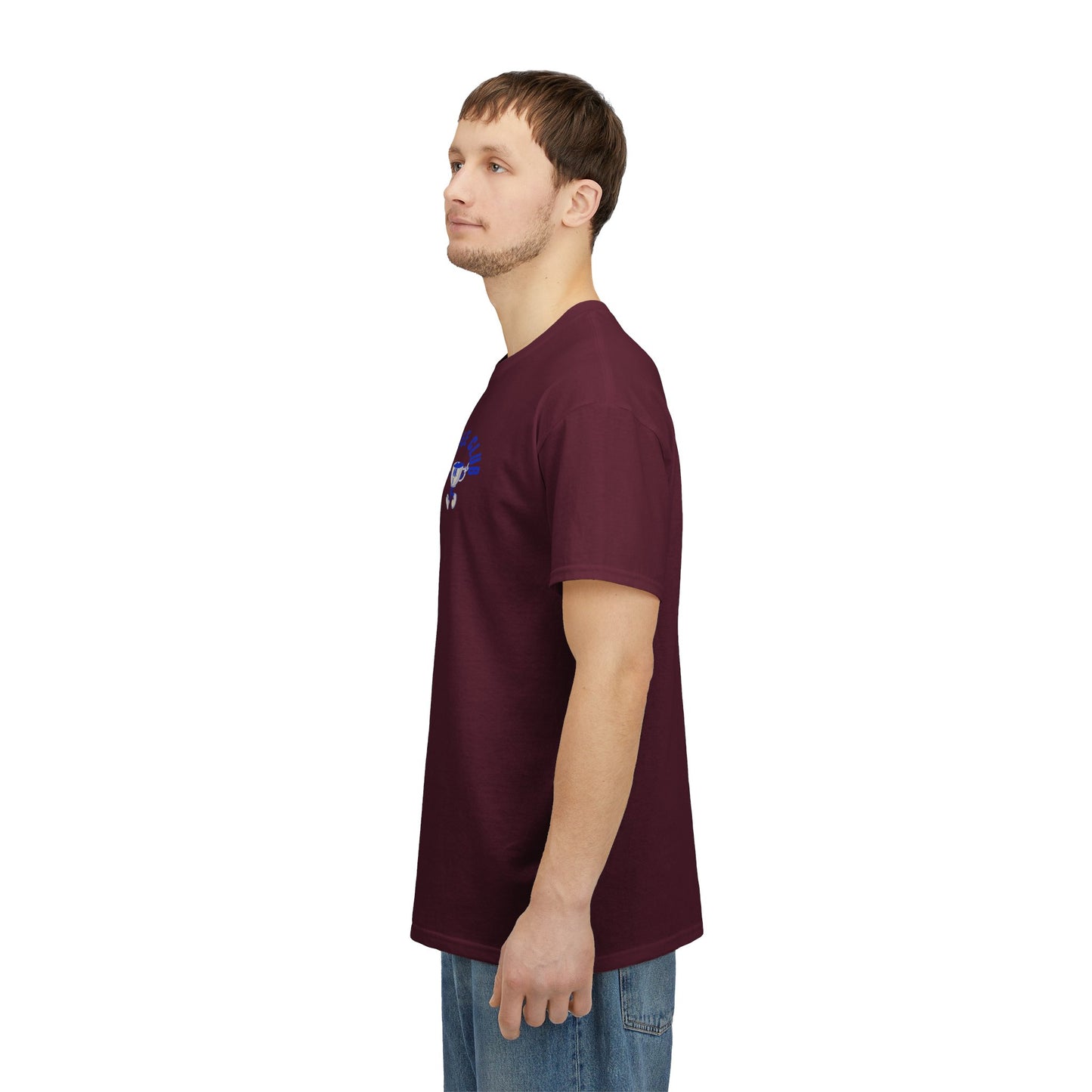 Coffee Club Cotton T-Shirt – Casual Graphic Tee, Coffee Lover Gift, Everyday Comfort - Wolf Aura Co