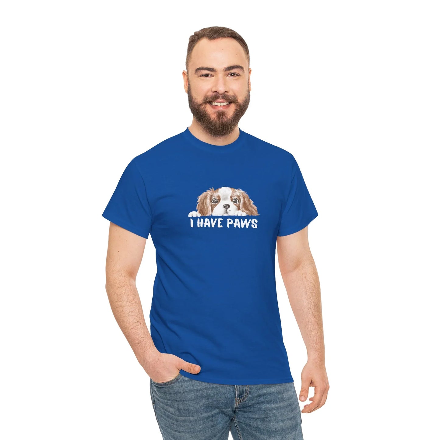 Dog Lover's Unisex Tee - I Have Paws - Wolf Aura Co