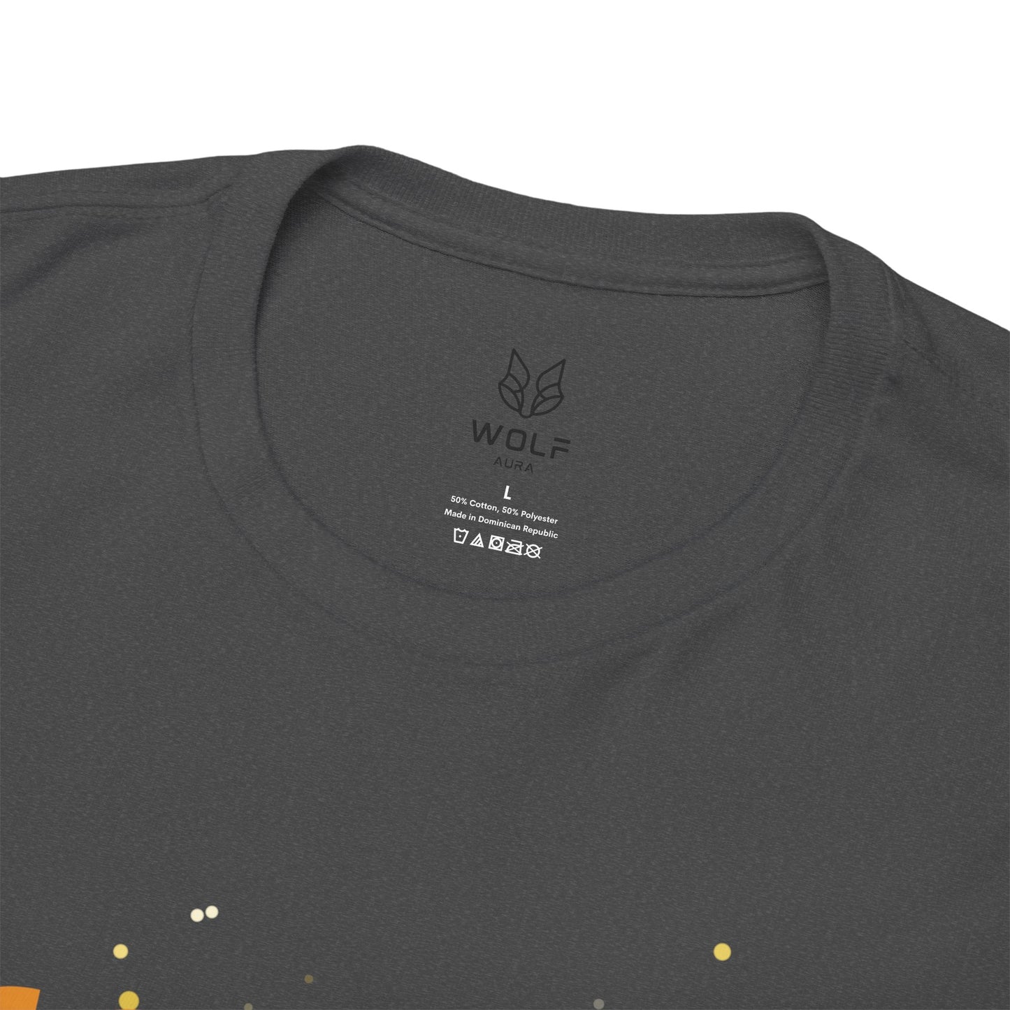 Fearless Tiger Unisex Tee – Inspirational Heavy Cotton T-Shirt - Wolf Aura Co