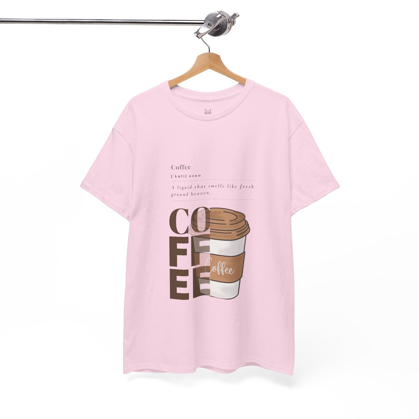 Fresh Brew Vibes Cotton T-Shirt – Casual Coffee Lovers Graphic Tee, Everyday Comfort, Barista Gift - Wolf Aura Co