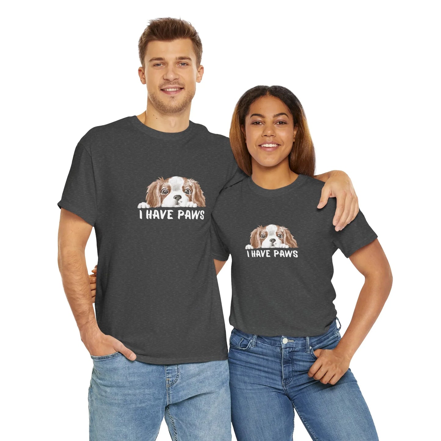 Dog Lover's Unisex Tee - I Have Paws - Wolf Aura Co