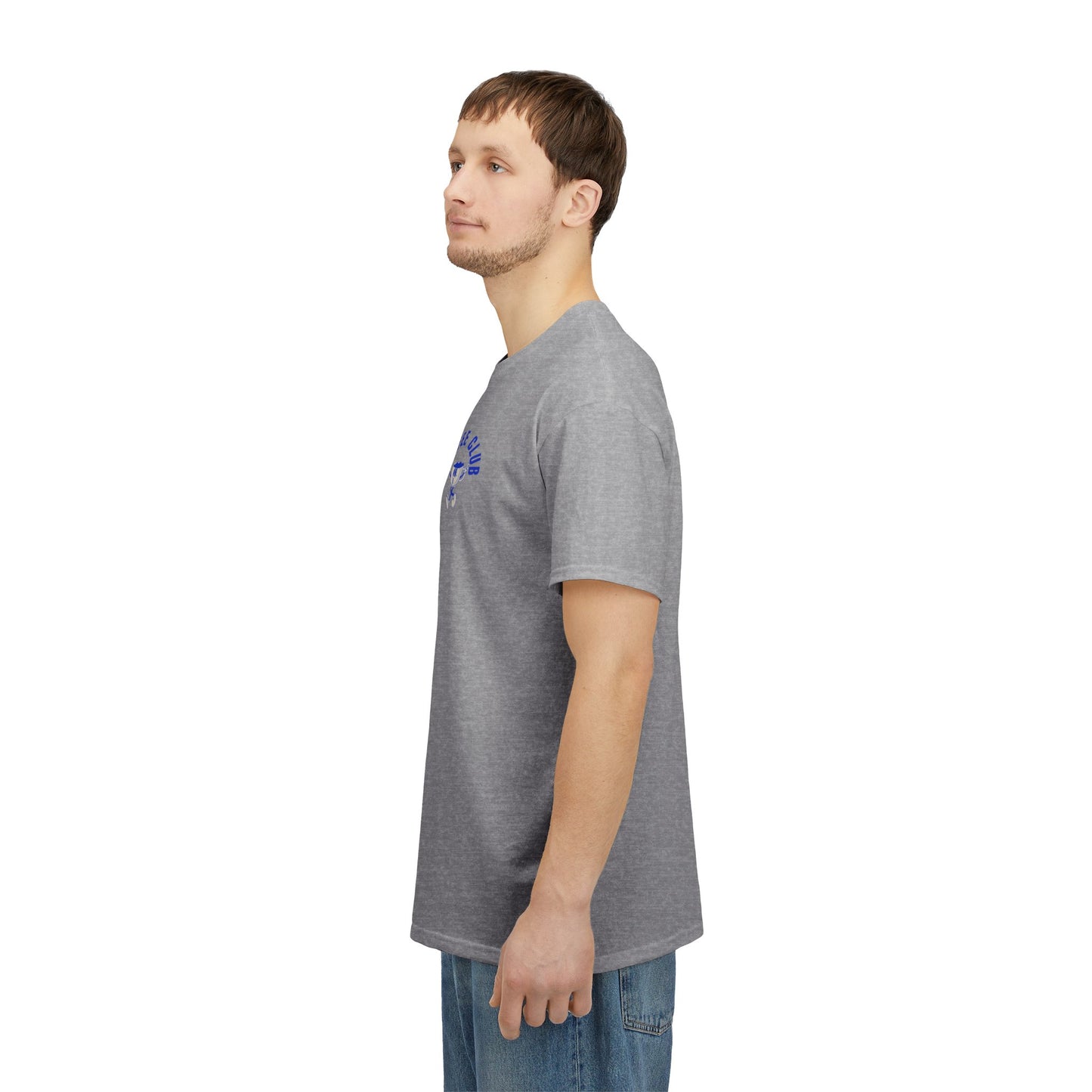 Coffee Club Cotton T-Shirt – Casual Graphic Tee, Coffee Lover Gift, Everyday Comfort - Wolf Aura Co
