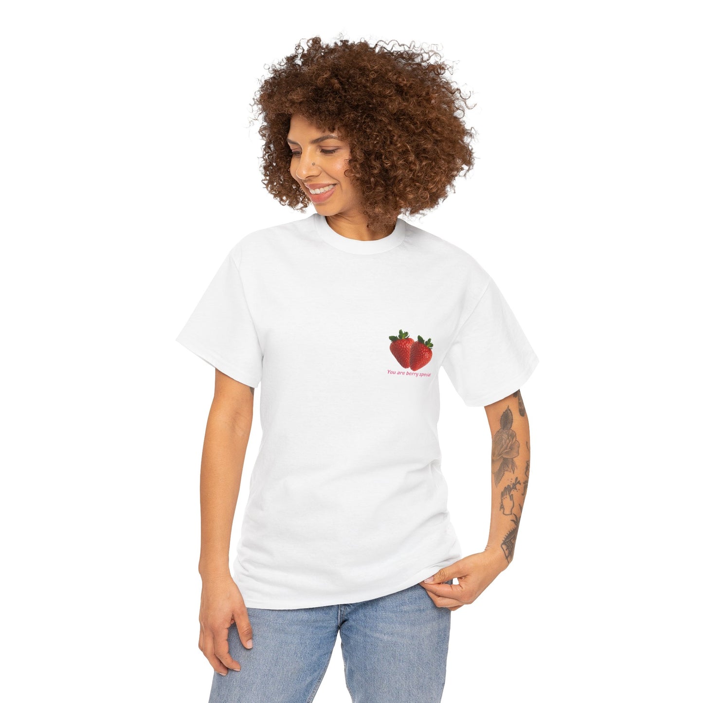 Strawberry Print Casual T-Shirt
