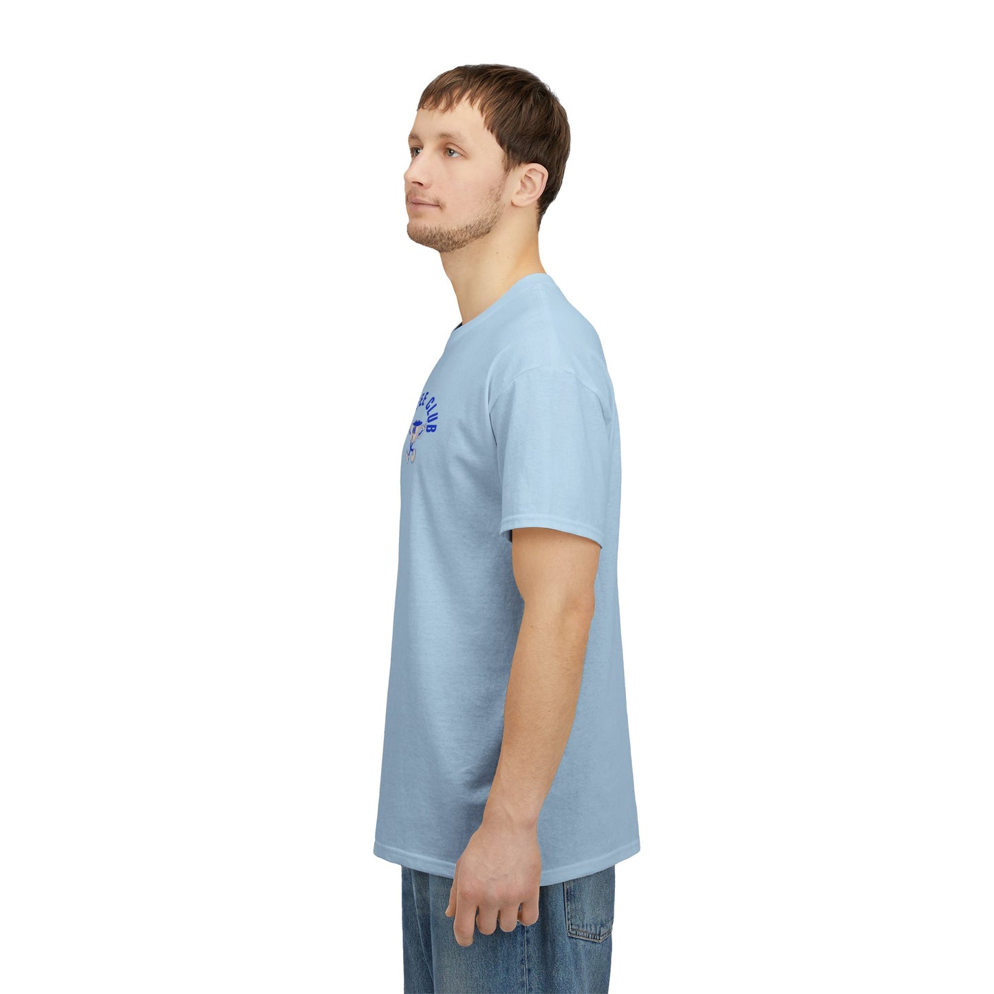Coffee Club Cotton T-Shirt – Casual Graphic Tee, Coffee Lover Gift, Everyday Comfort - Wolf Aura Co