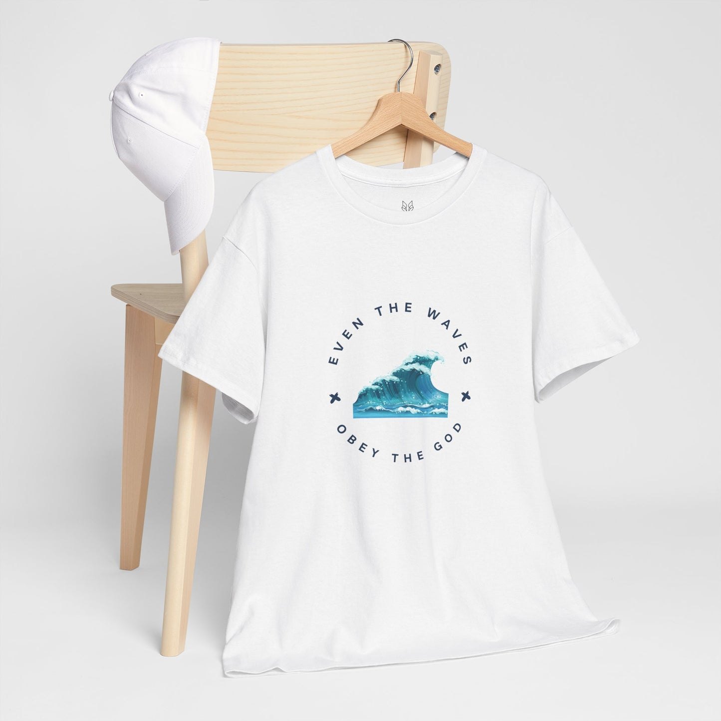 Wave Unisex Tee – Casual Cotton T-Shirt for Everyday Comfort - Wolf Aura Co