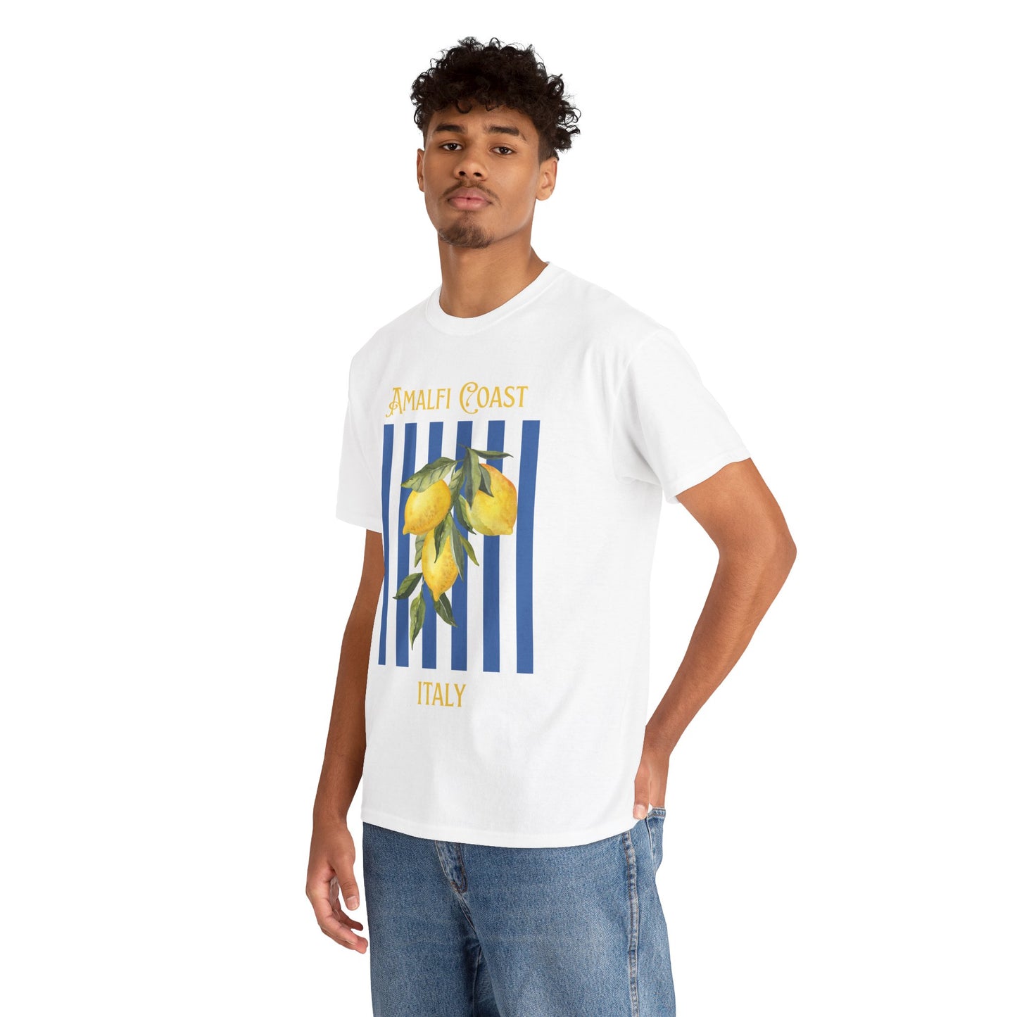 Amalfi Coast Print Tee