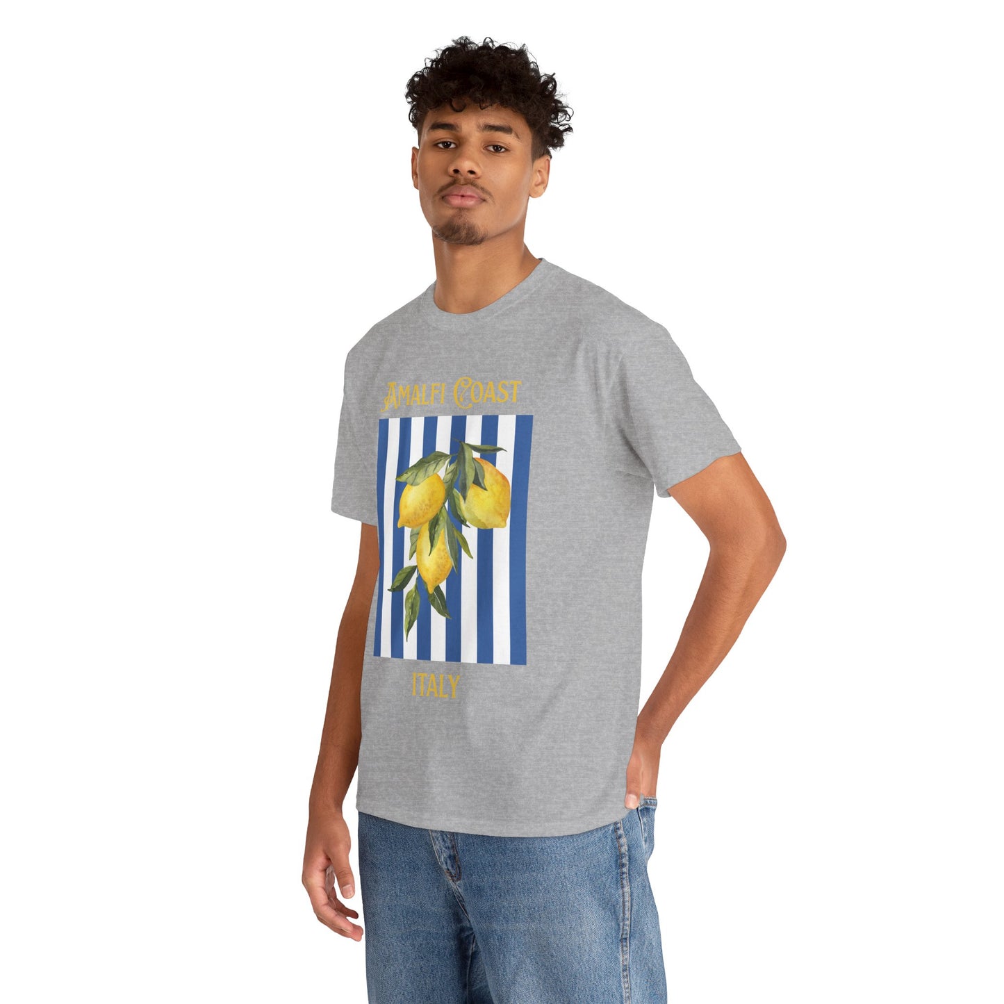 Amalfi Coast Print Tee