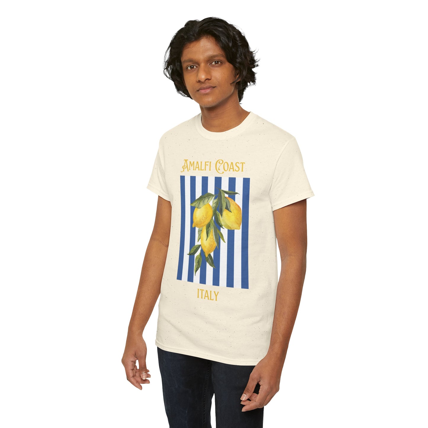 Unisex Amalfi Coast T-Shirt – Casual Coastal Graphic Tee - Wolf Aura Co