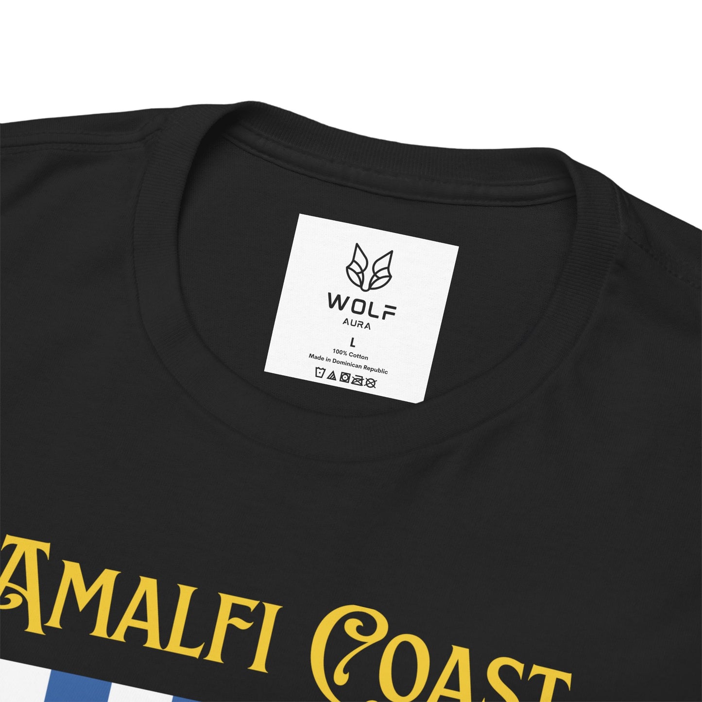 Unisex Amalfi Coast T-Shirt – Casual Coastal Graphic Tee - Wolf Aura Co