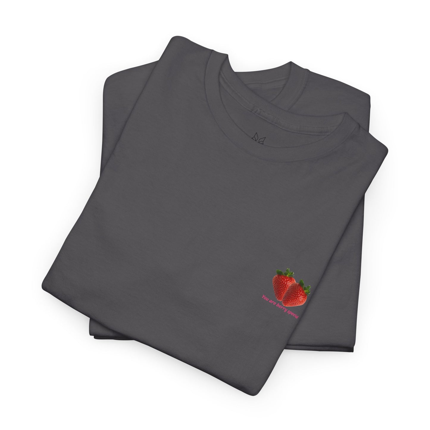 Strawberry Print Casual T-Shirt | Cute Graphic Tee, Everyday Comfort, Fruit-Inspired Fashion - Wolf Aura Co