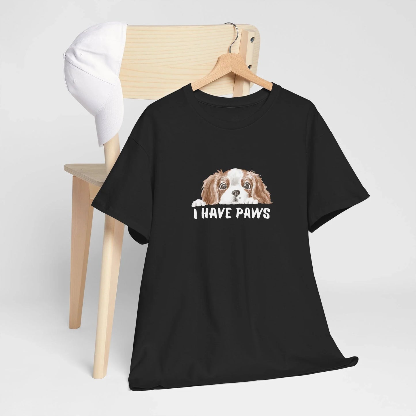 Dog Lover's Unisex Tee - I Have Paws - Wolf Aura Co