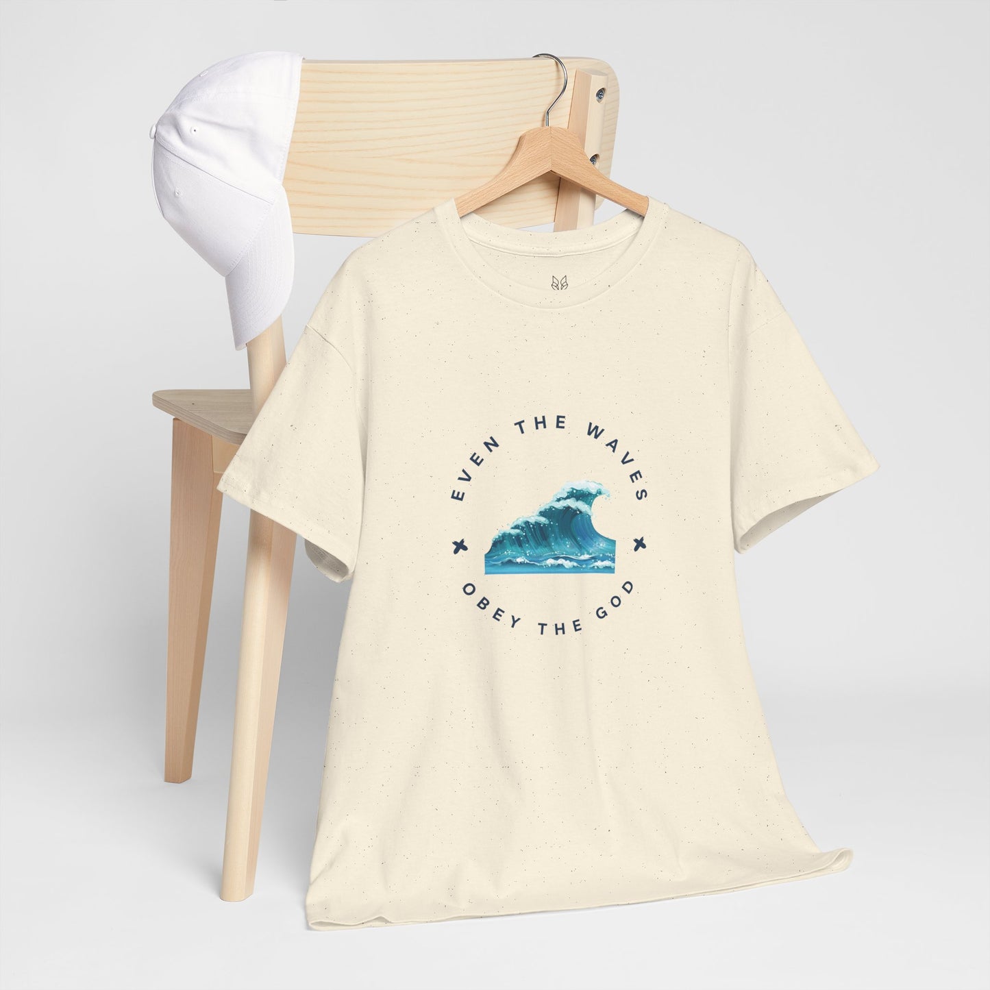 Wave Unisex Tee – Casual Cotton T-Shirt for Everyday Comfort - Wolf Aura Co