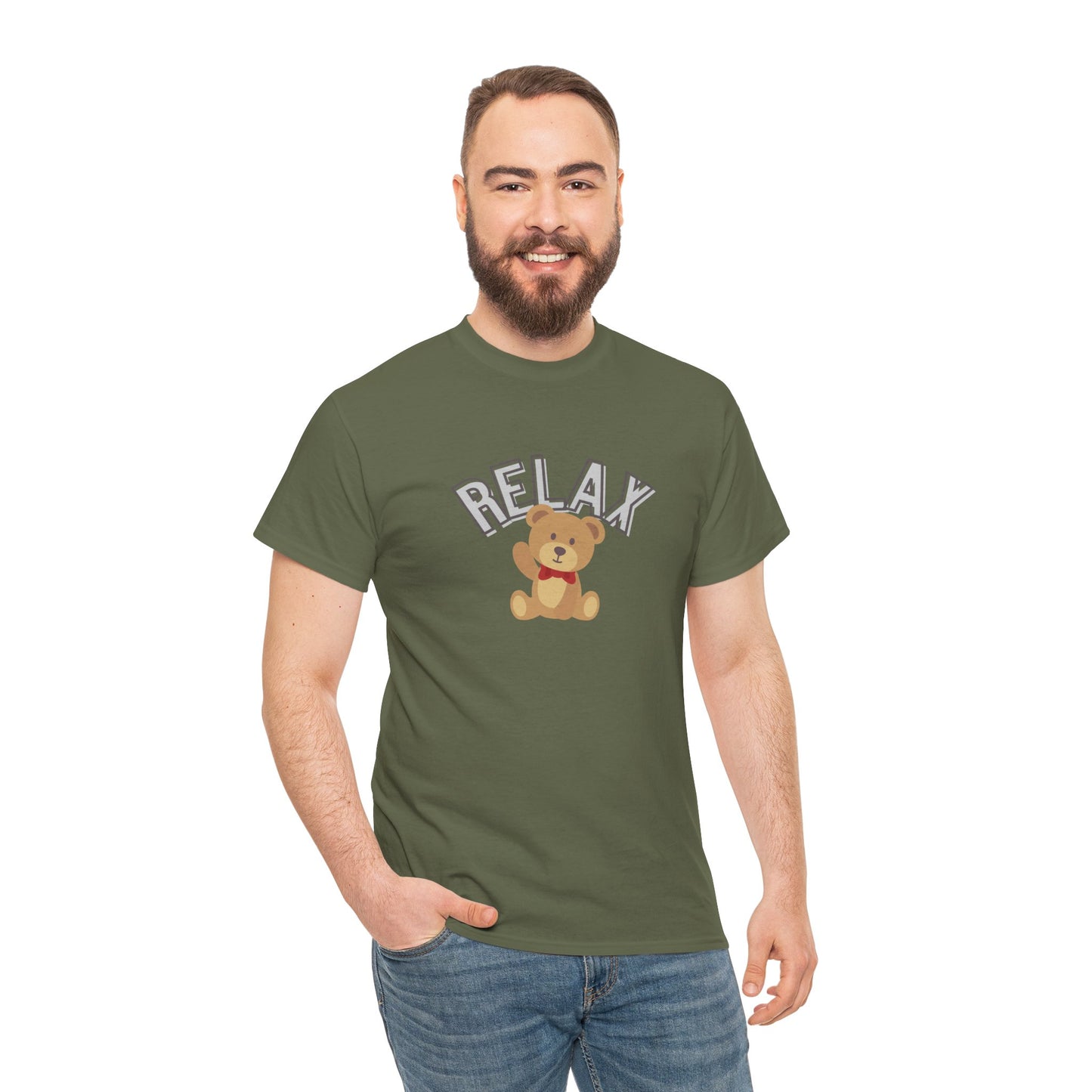 Casual Teddy Bear Tee - Wolf Aura Co
