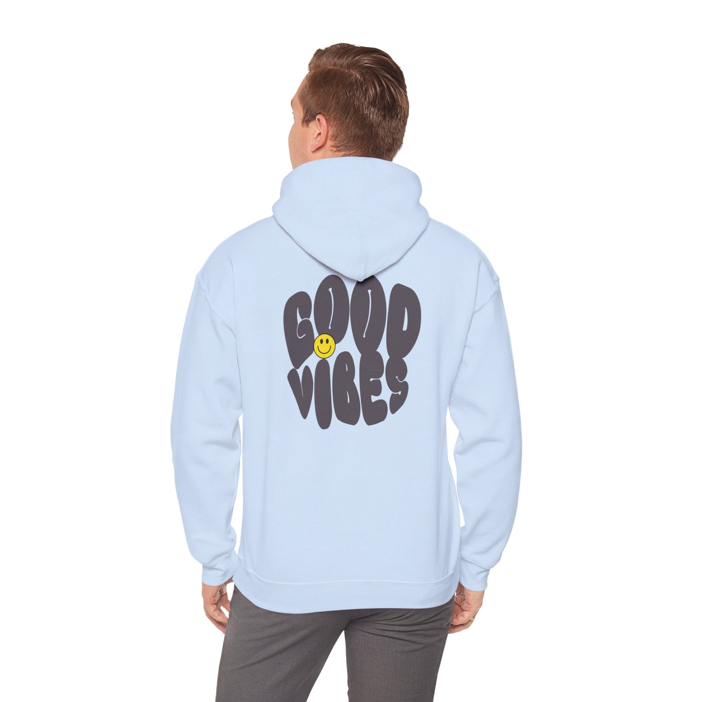 Good Vibes Unisex Hoodie - Cozy Sweatshirt, Casual Wear, Perfect Gift, Everyday Comfort, Trendy Fashion - Wolf Aura Co