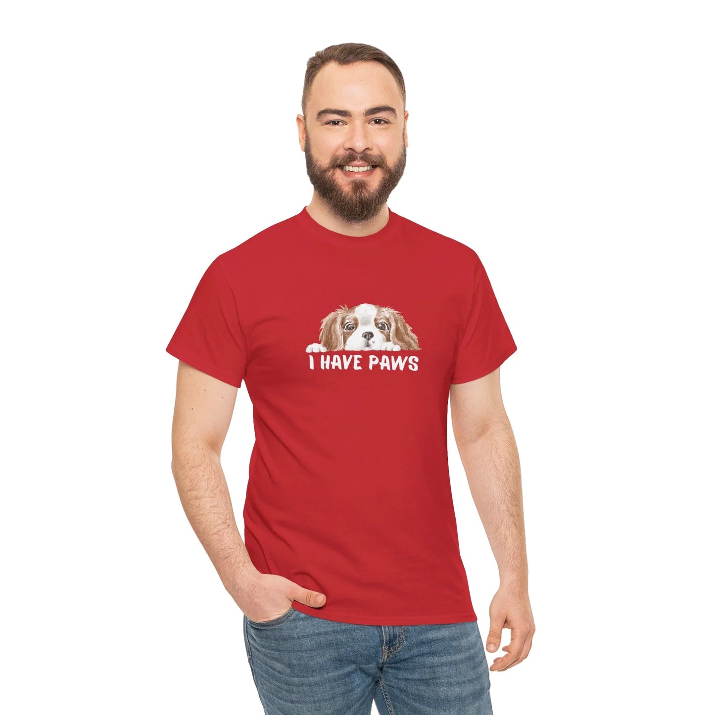 Dog Lover's Unisex Tee - I Have Paws - Wolf Aura Co