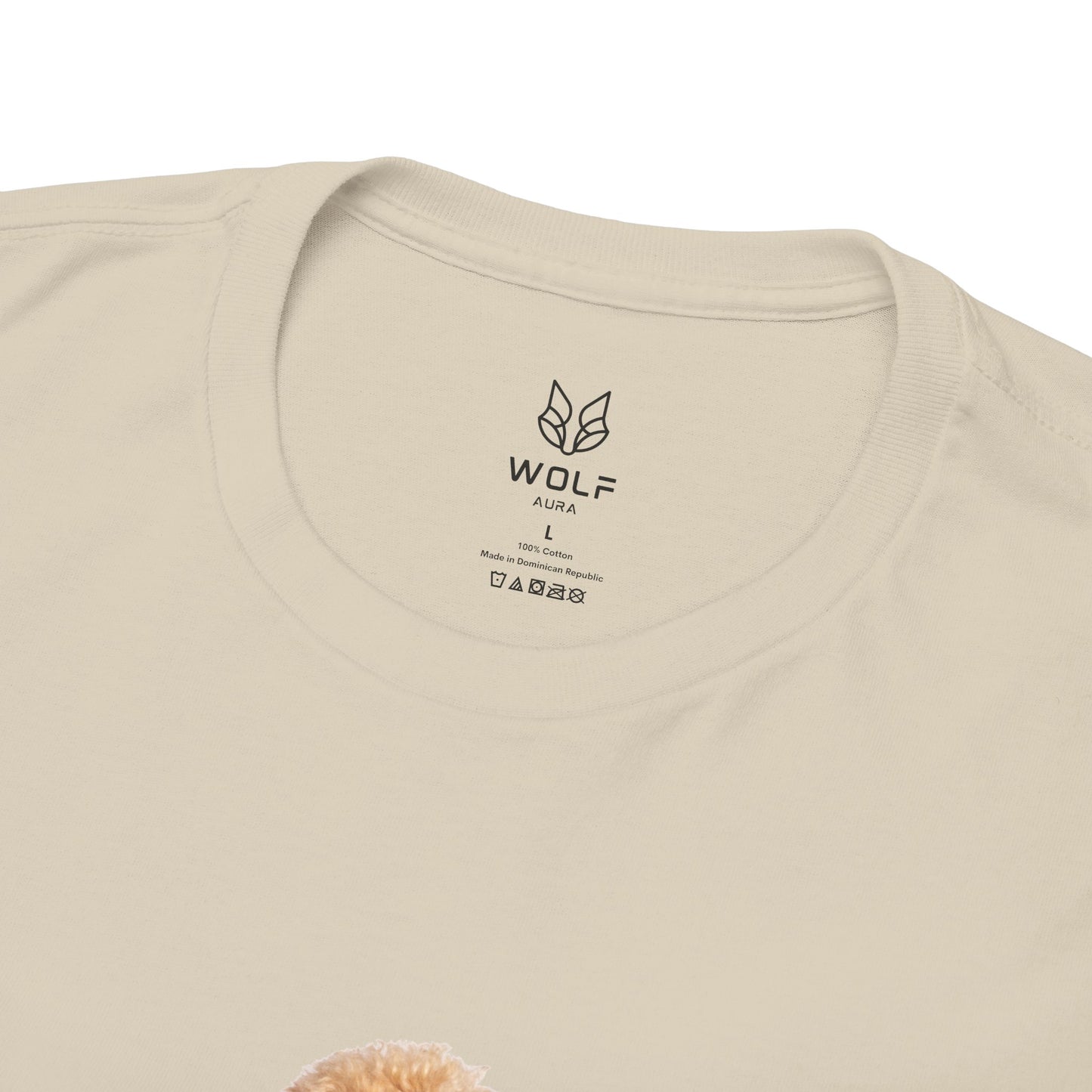 Dog Print Cotton T-Shirt – Cute Casual Tee for Dog Moms | Gift for Dog Lovers, Everyday Comfort, Pet Parent Apparel - Wolf Aura Co