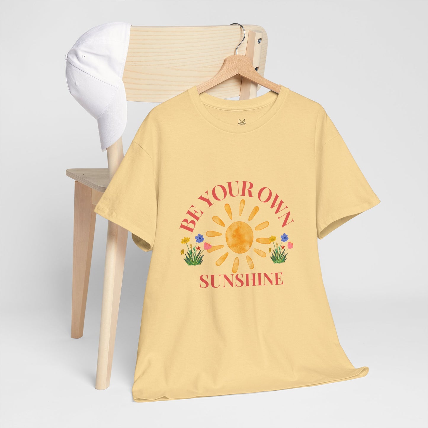 Be Your Own Sunshine Unisex Cotton Tee – Casual Daily Wear