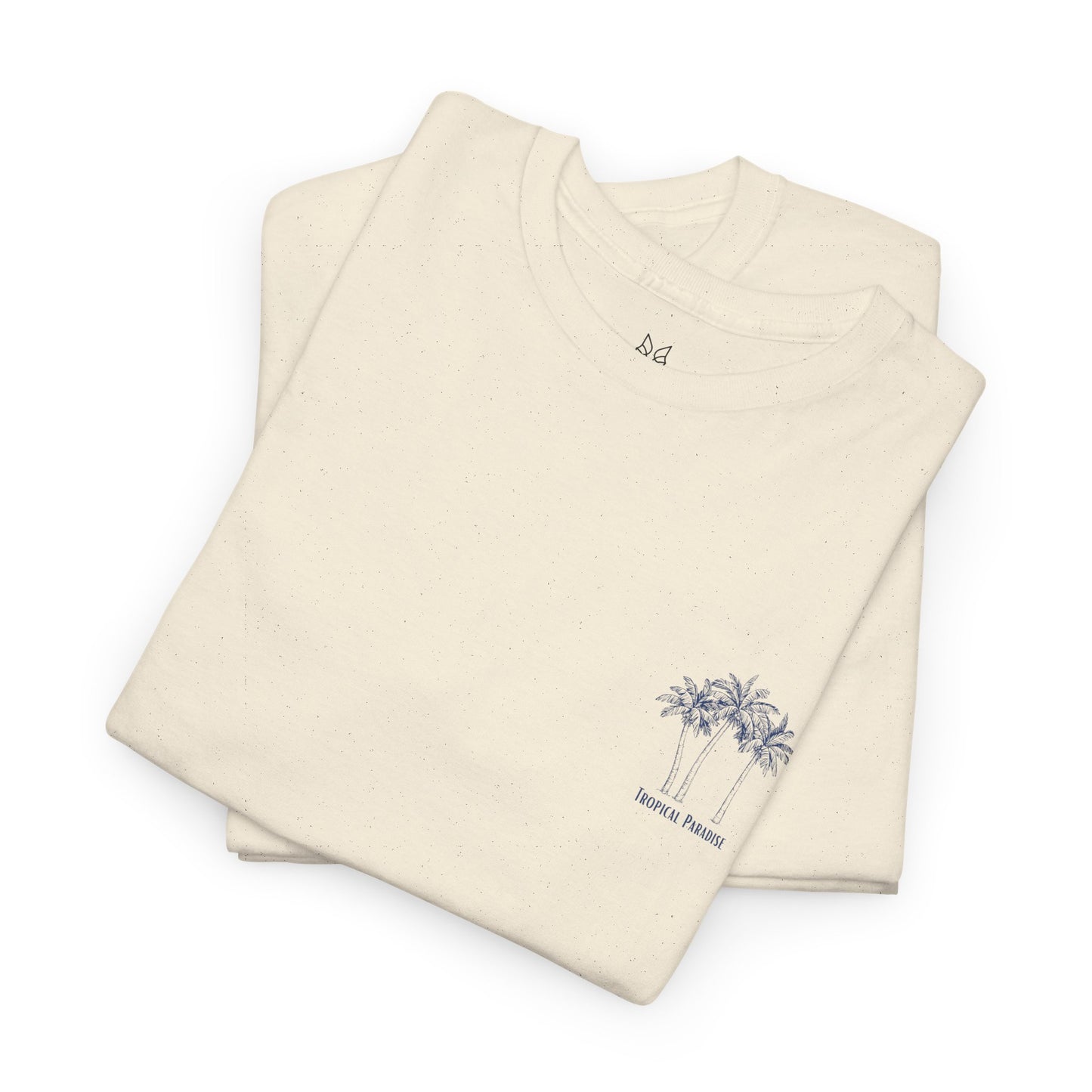 Palm Tree Print Cotton T-Shirt – Casual Summer Tee, Beachwear, Tropical Graphic Shirt, Everyday Comfort - Wolf Aura Co