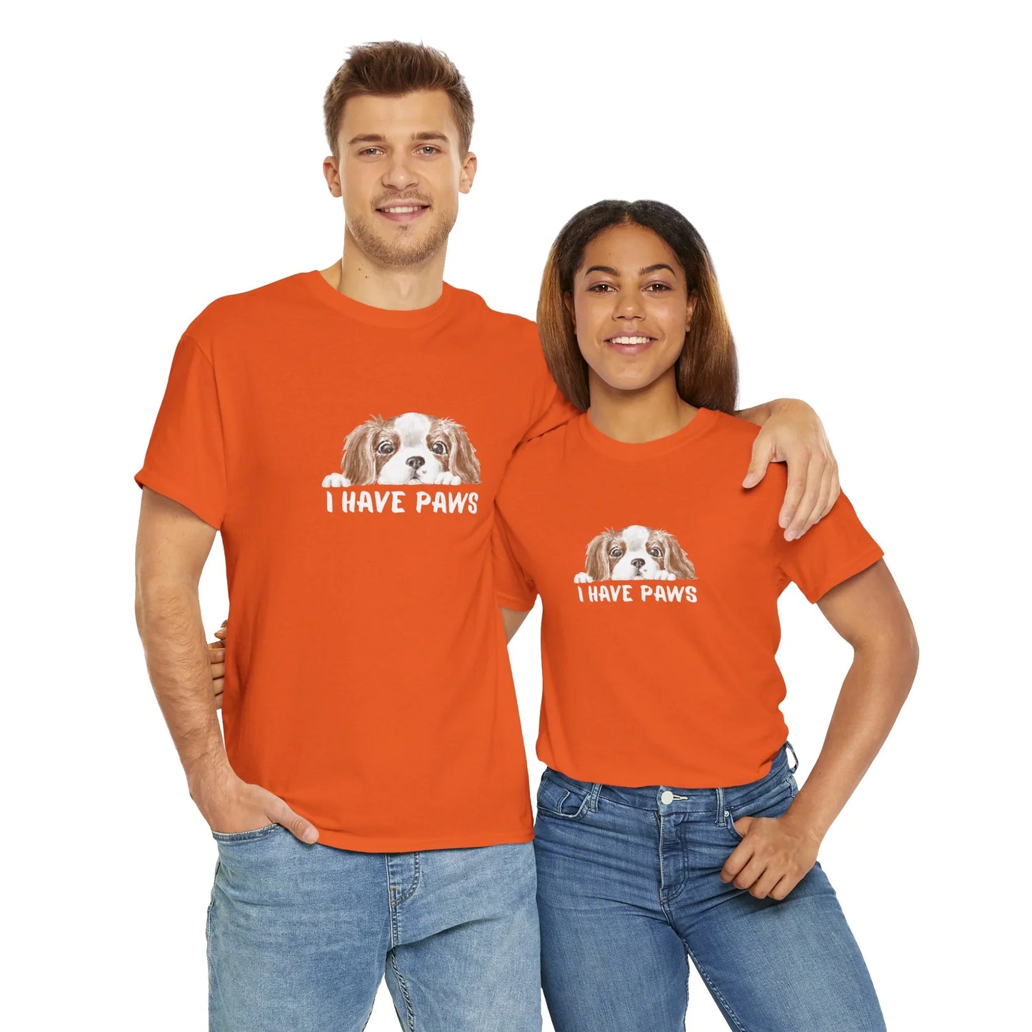 Dog Lover's Unisex Tee - I Have Paws - Wolf Aura Co