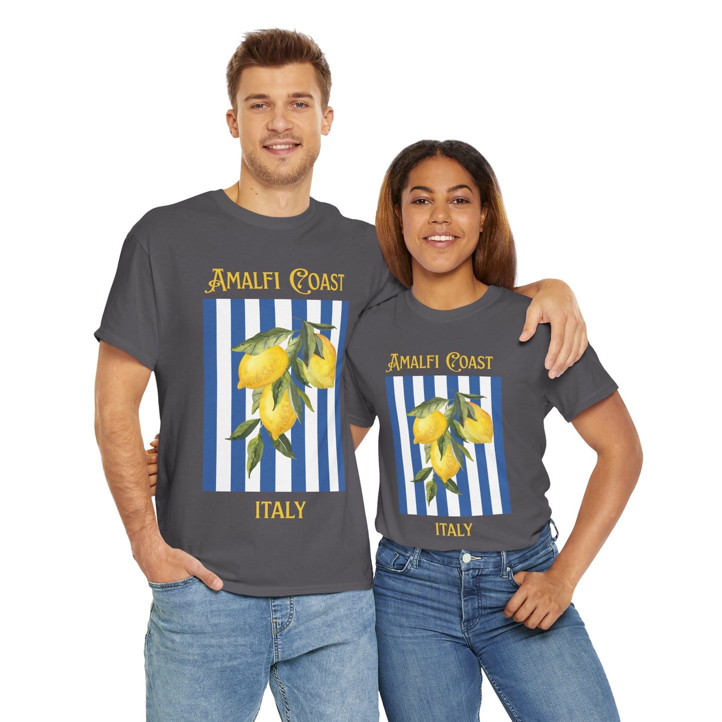 Amalfi Coast Print Tee