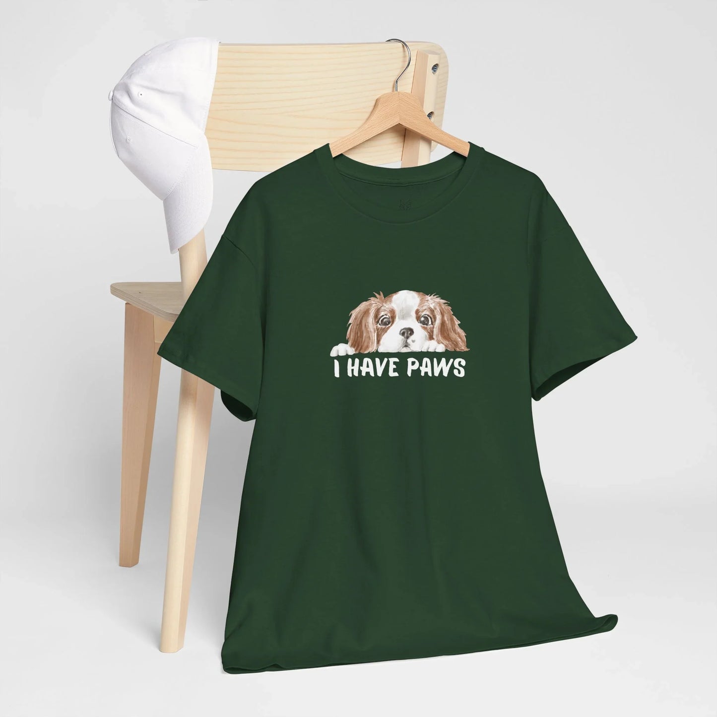 Dog Lover's Unisex Tee - I Have Paws - Wolf Aura Co