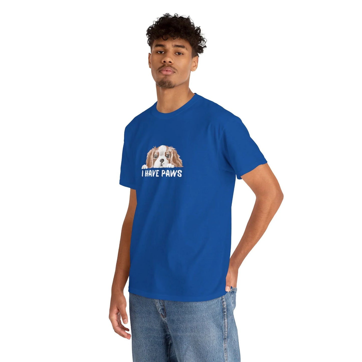 Dog Lover's Unisex Tee - I Have Paws - Wolf Aura Co