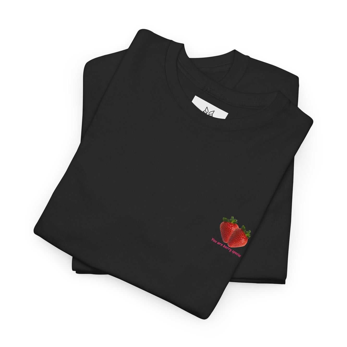 Strawberry Print Casual T-Shirt | Cute Graphic Tee, Everyday Comfort, Fruit-Inspired Fashion - Wolf Aura Co