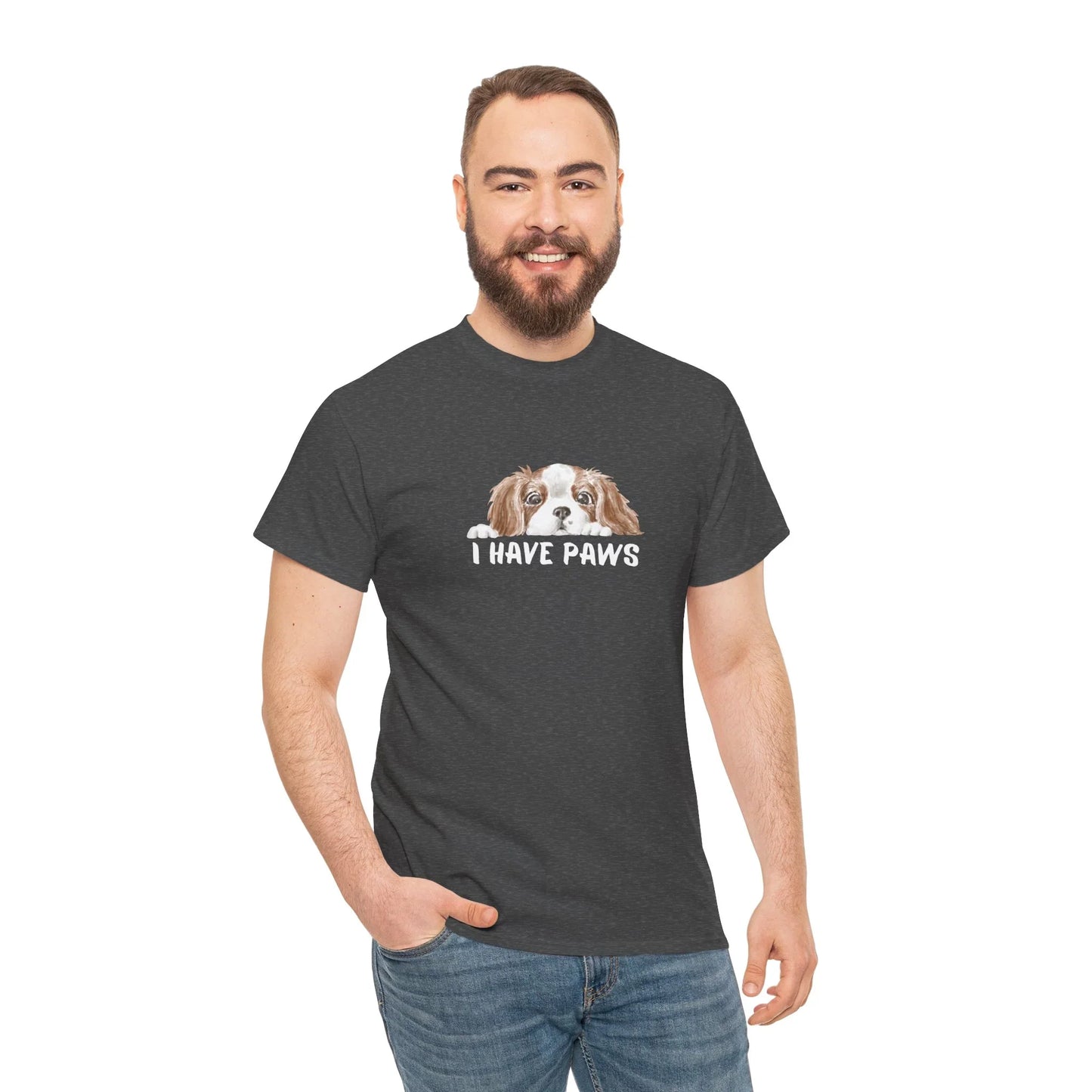 Dog Lover's Unisex Tee - I Have Paws - Wolf Aura Co
