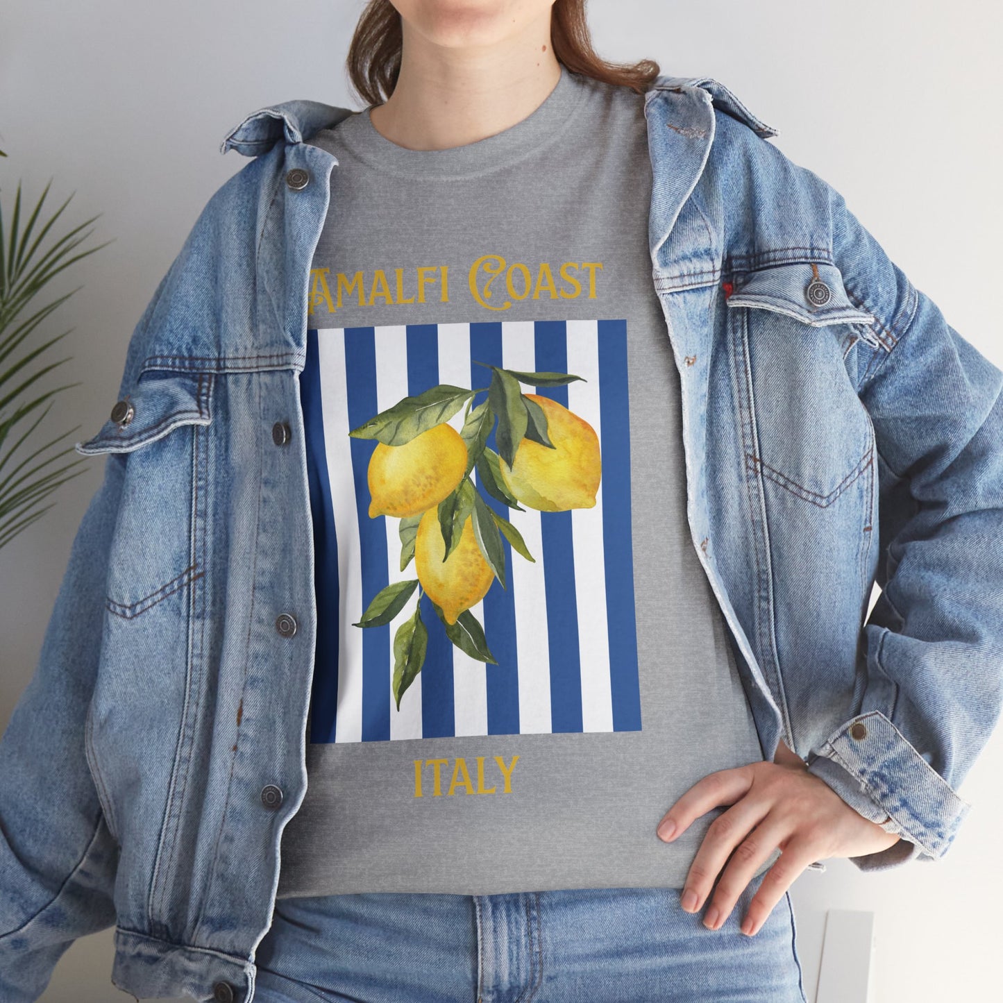 Amalfi Coast Print Tee