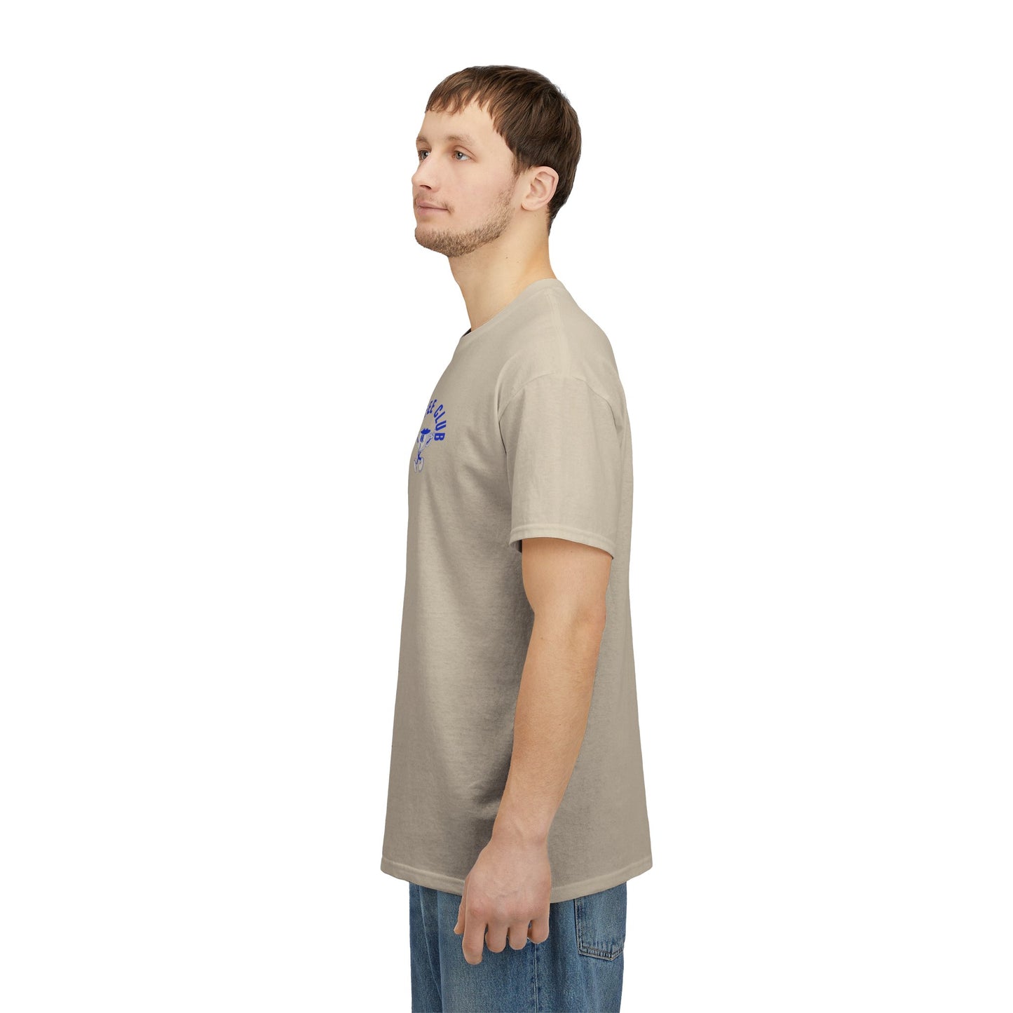 Coffee Club Cotton T-Shirt – Casual Graphic Tee, Coffee Lover Gift, Everyday Comfort - Wolf Aura Co