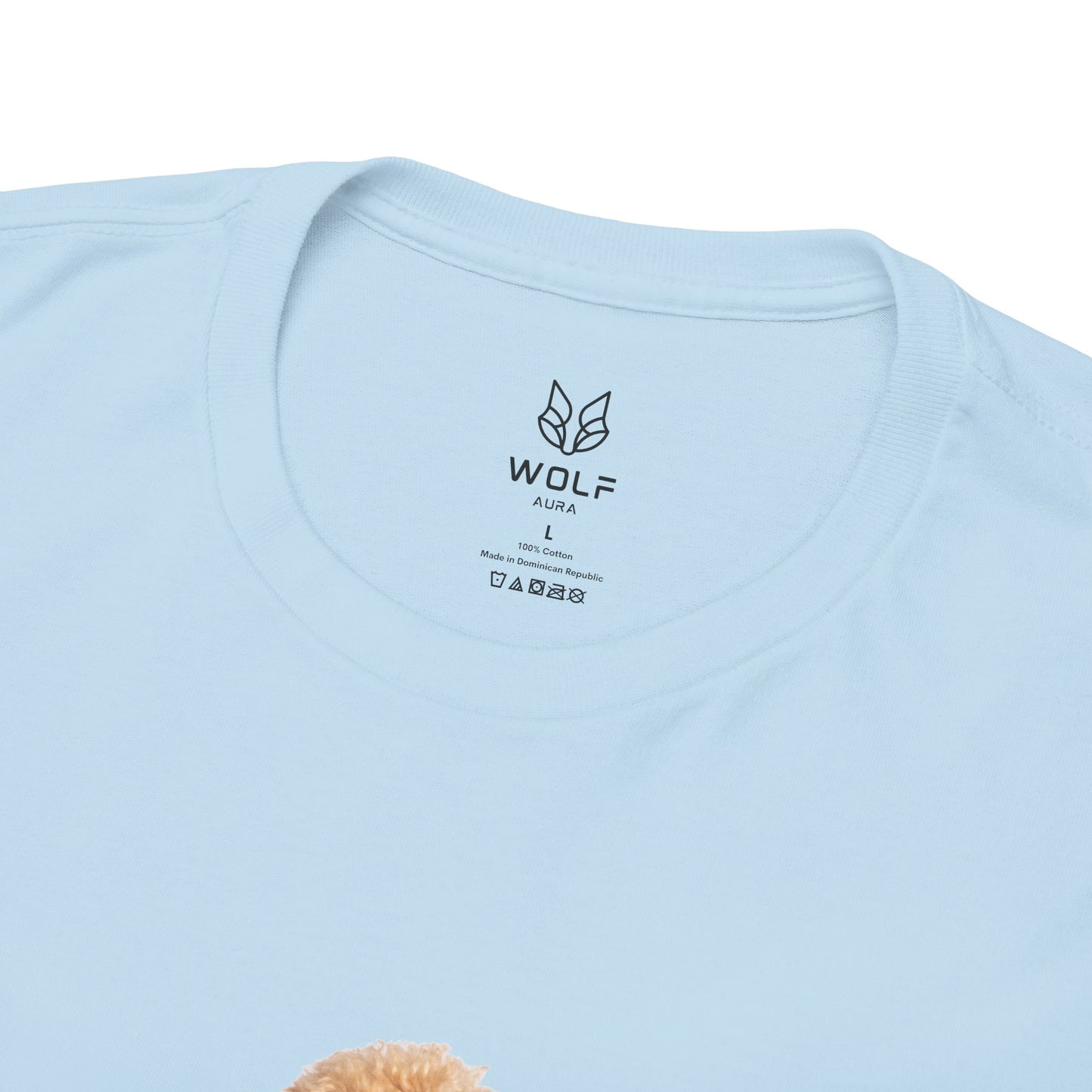 Dog Print Cotton T-Shirt – Cute Casual Tee for Dog Moms | Gift for Dog Lovers, Everyday Comfort, Pet Parent Apparel - Wolf Aura Co