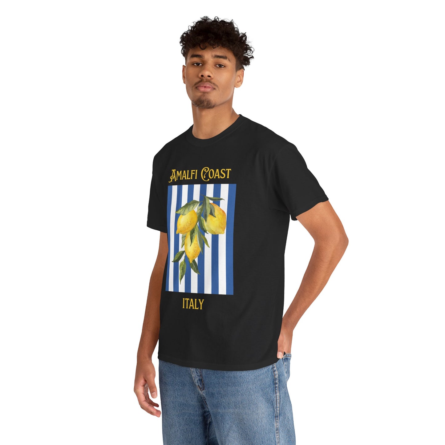 Amalfi Coast Print Tee