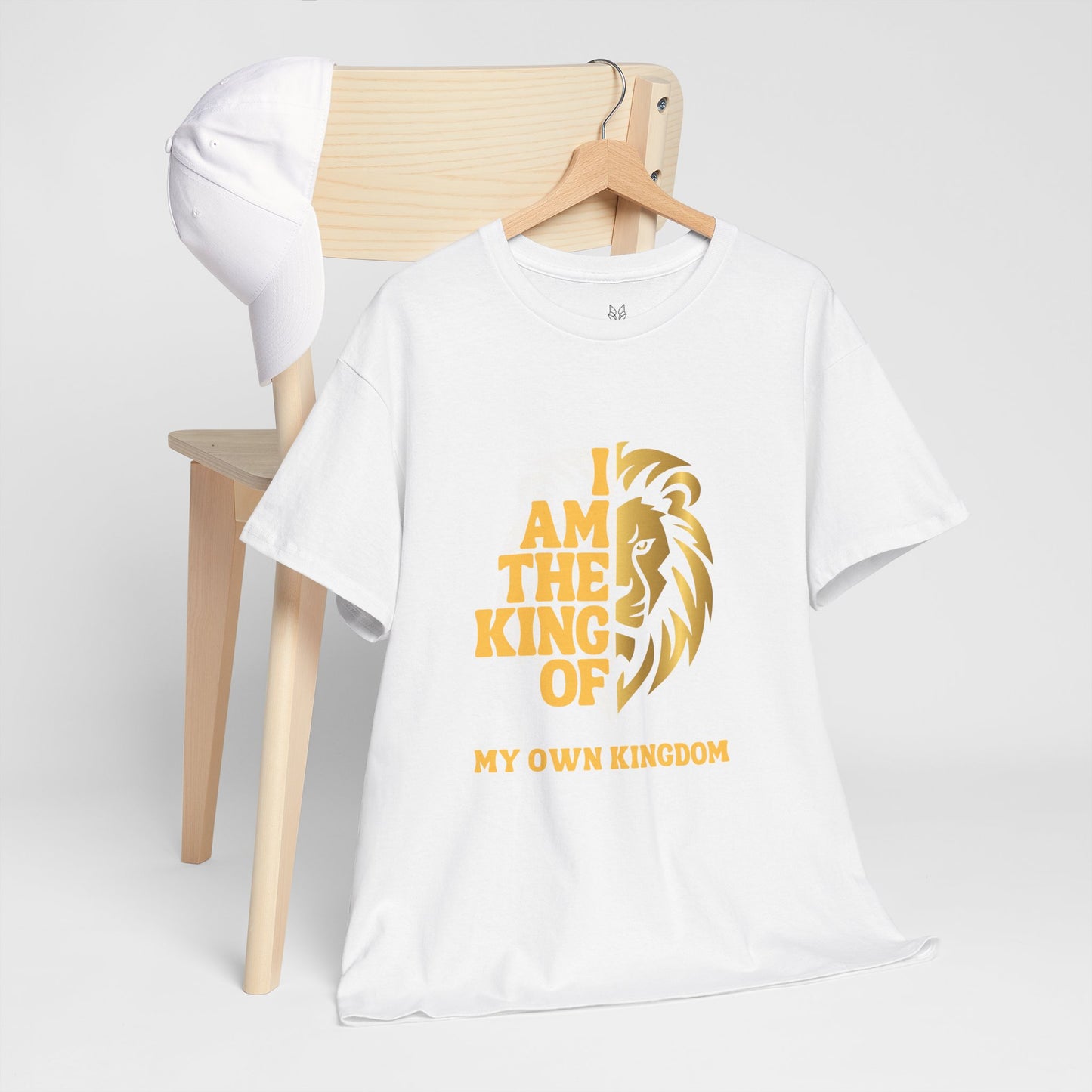 Lion Print Cotton T-Shirt – Fierce Graphic Tee, Casual Everyday Wear, Animal Lover Gift - Wolf Aura Co